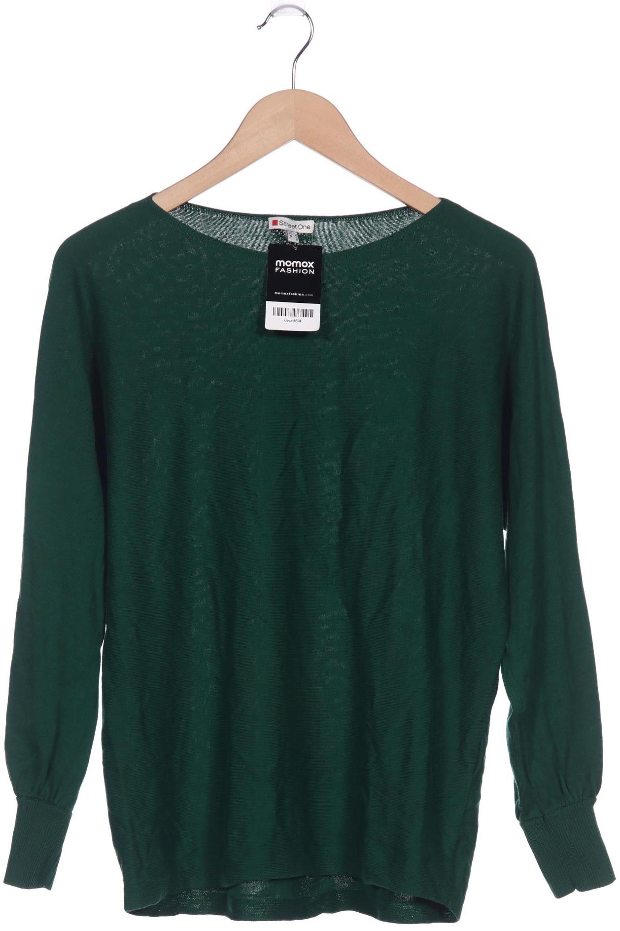 

Street One Damen Pullover, grün, Gr. 40