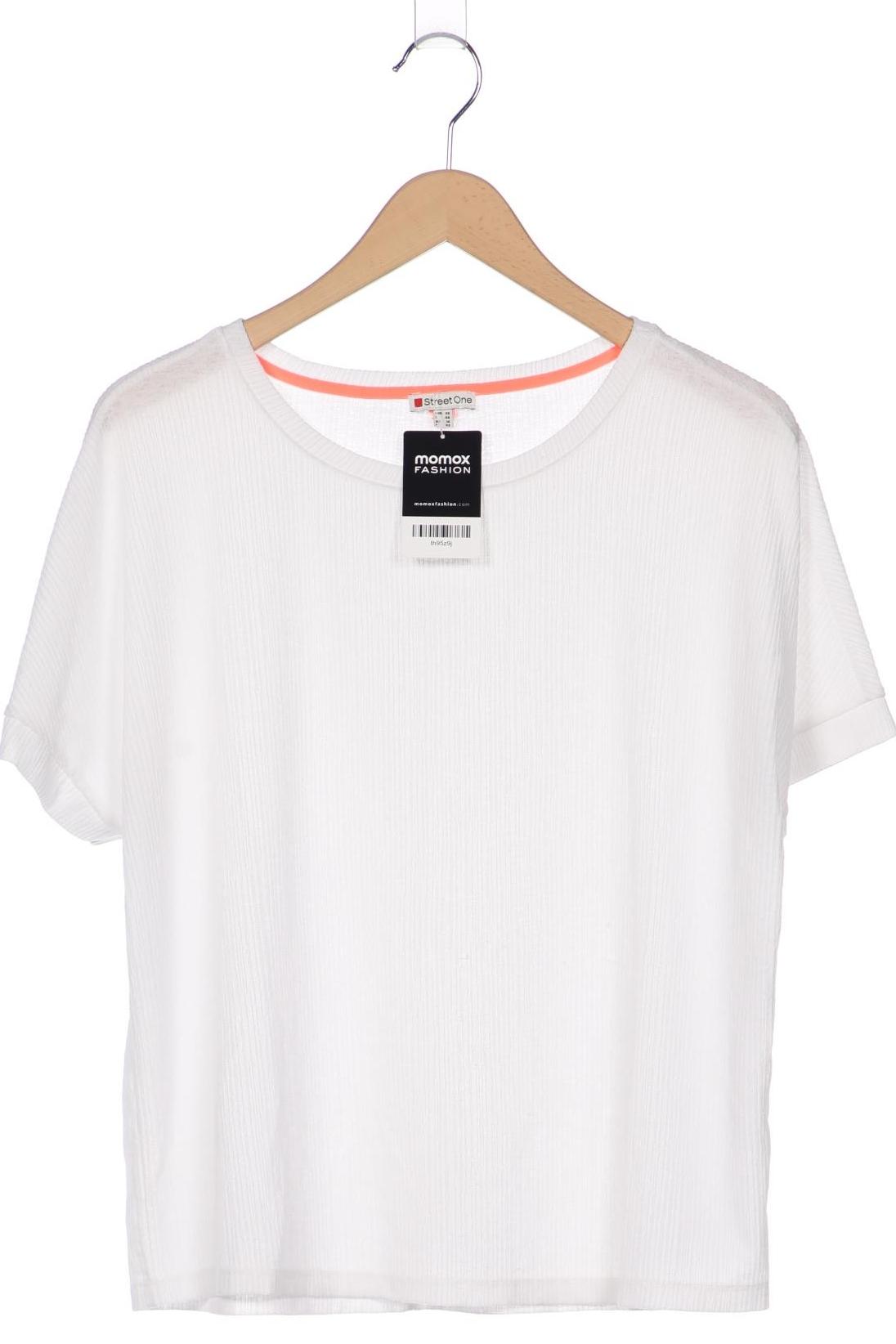 

Street One Damen T-Shirt, weiß, Gr. 40