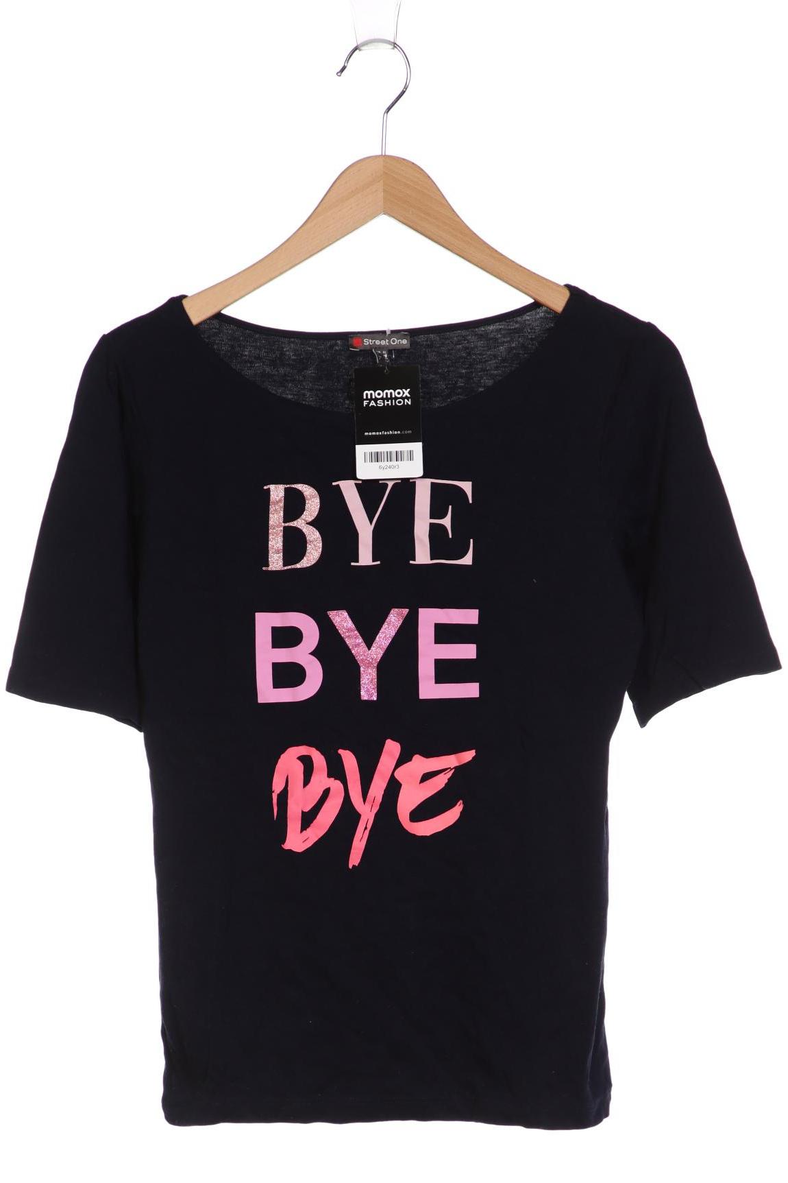 

Street One Damen T-Shirt, marineblau, Gr. 40