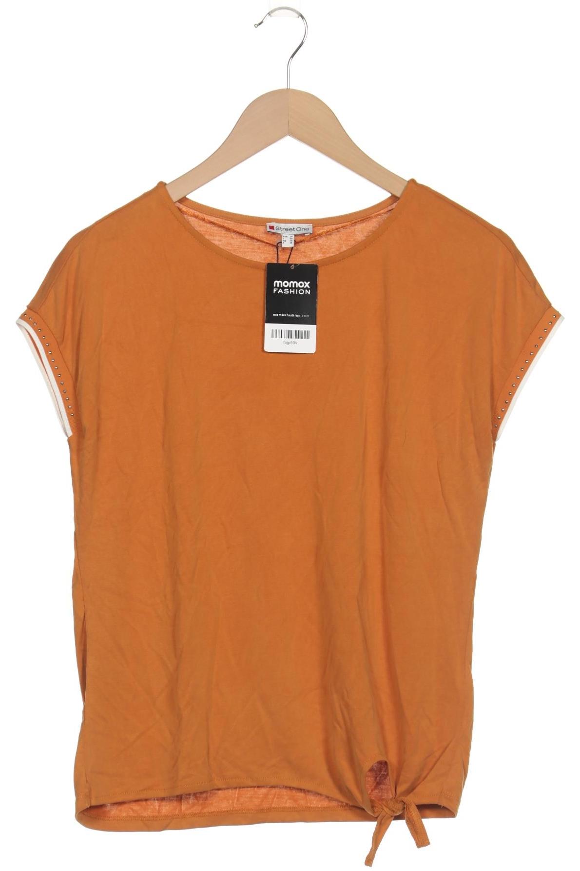 

Street One Damen T-Shirt, orange, Gr. 36