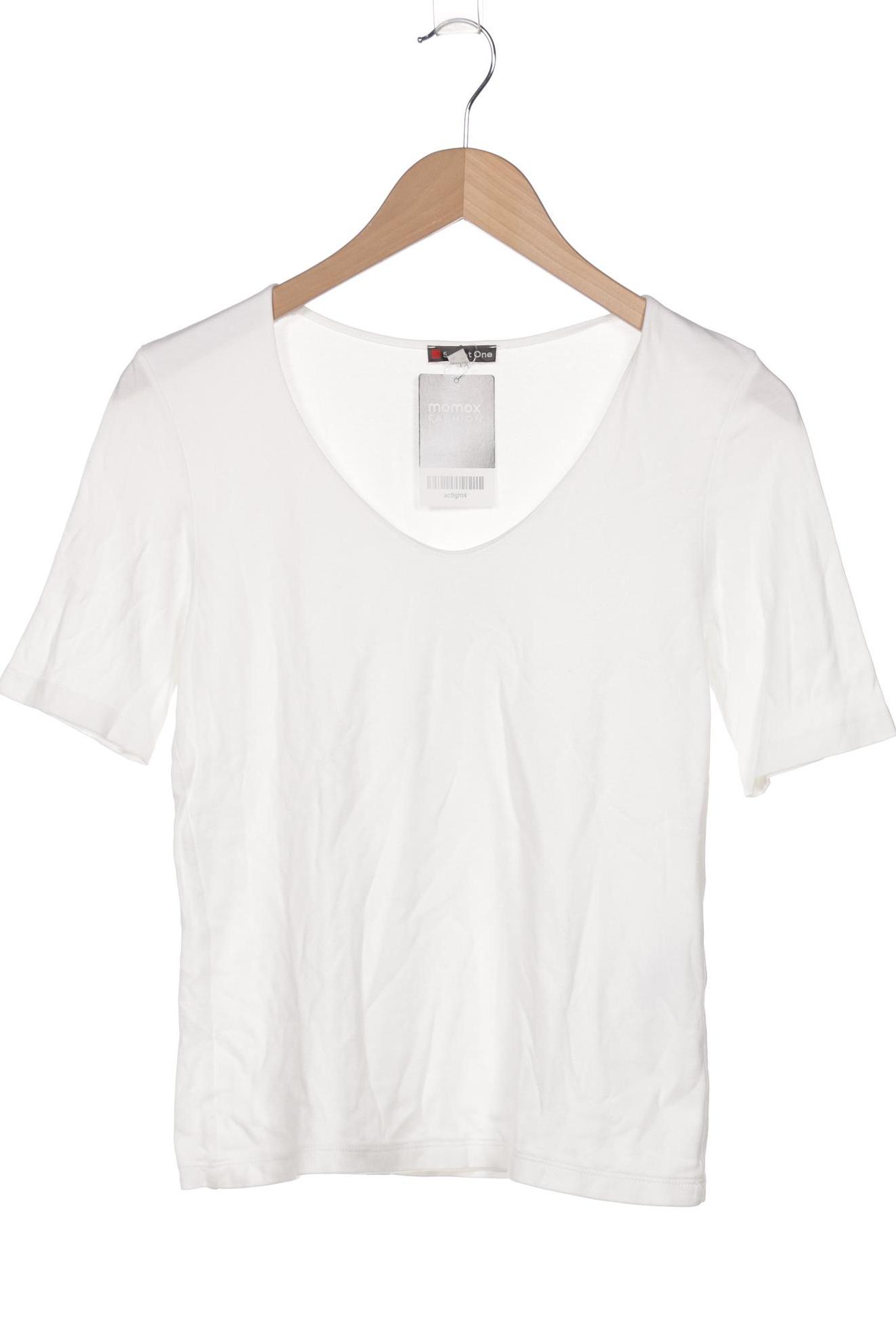 

Street One Damen T-Shirt, weiß, Gr. 36