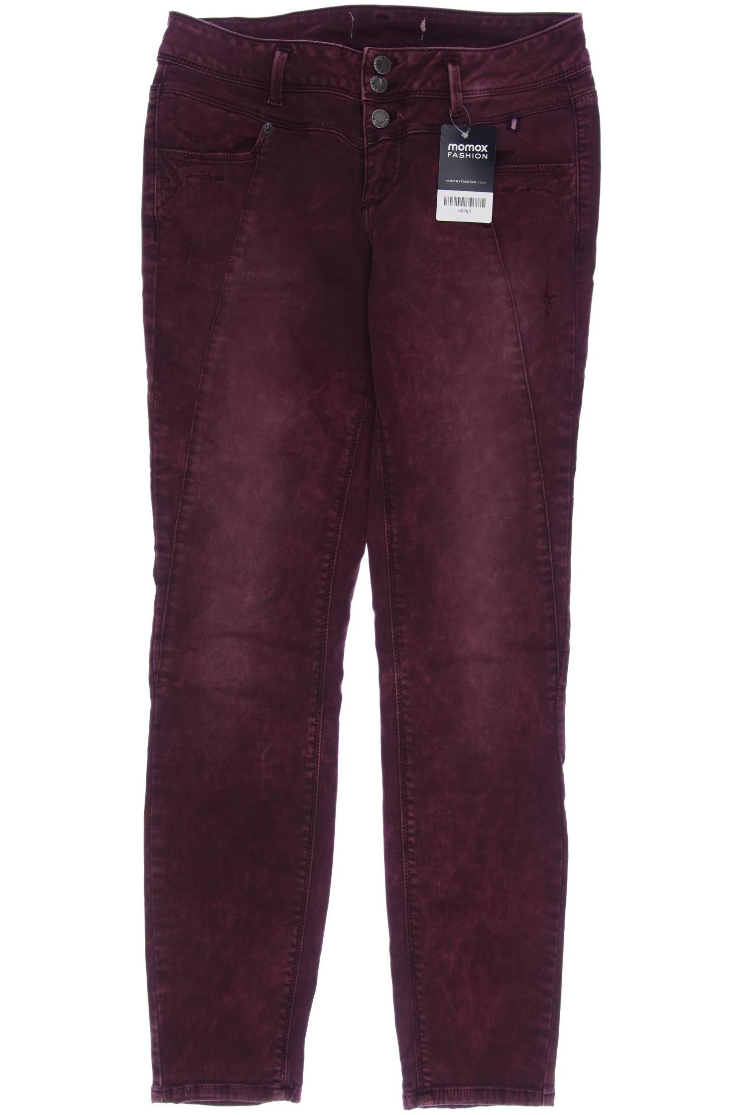 

Street One Damen Jeans, bordeaux, Gr. 27