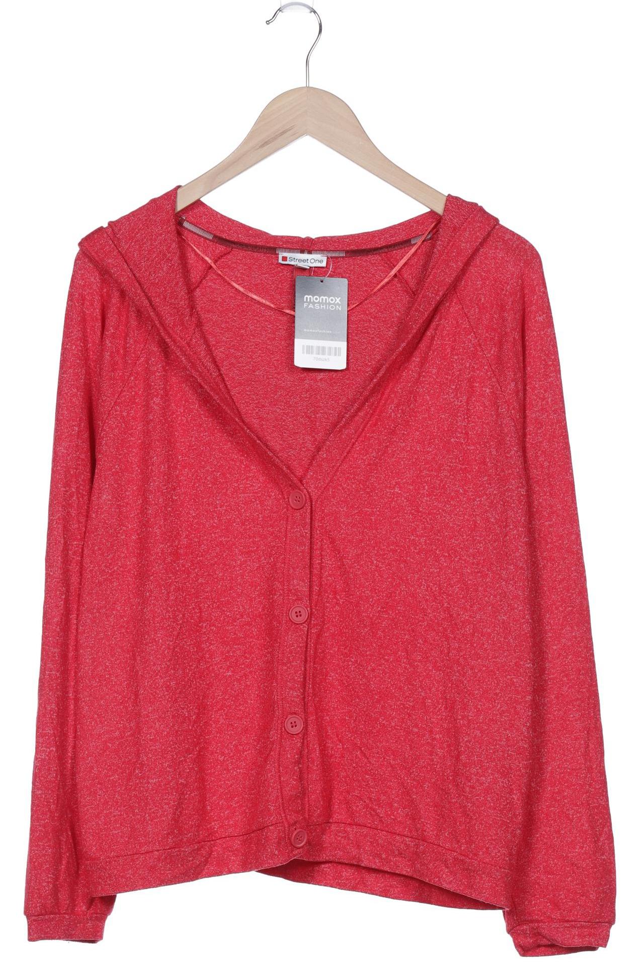 

Street One Damen Strickjacke, rot, Gr. 42