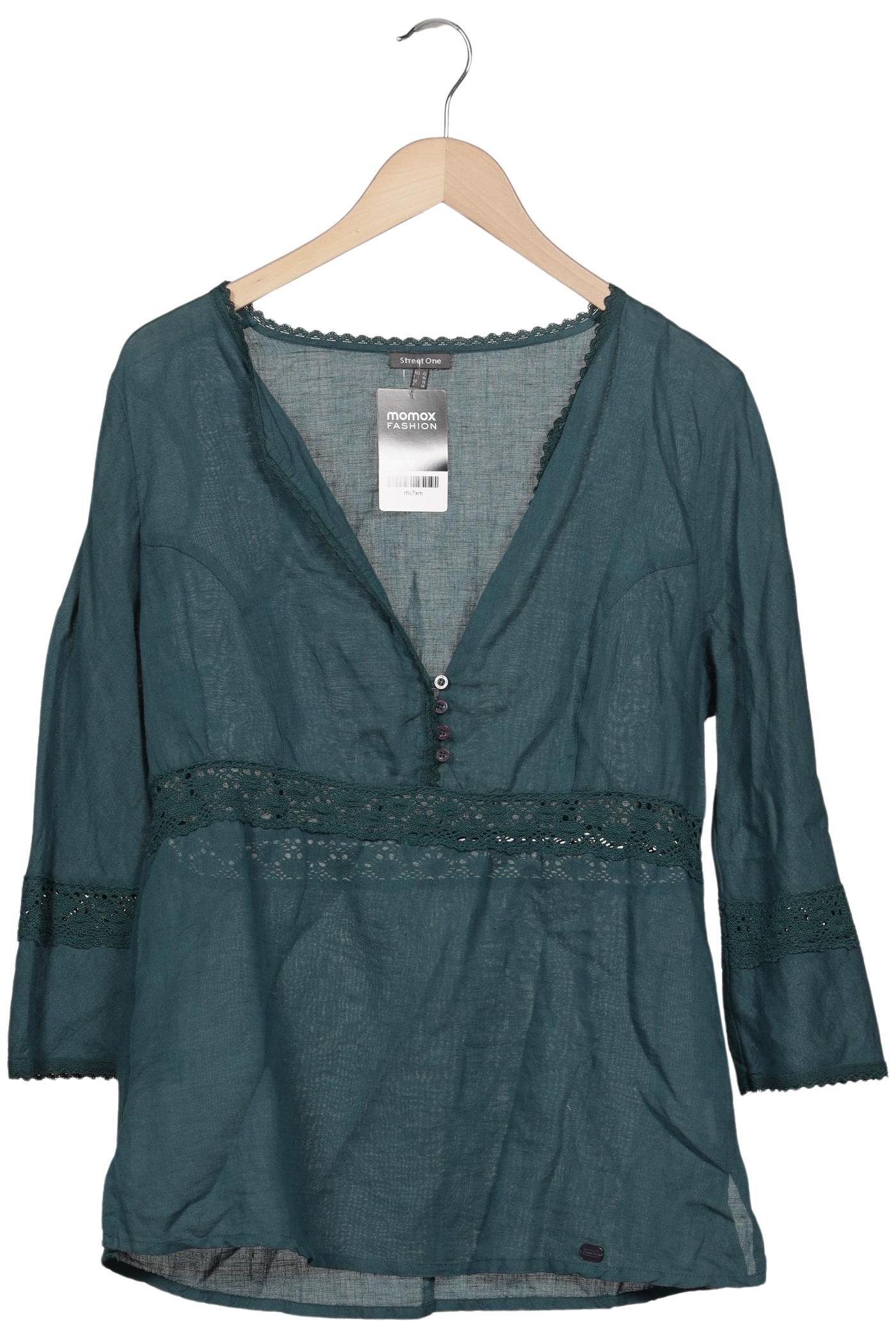 

Street One Damen Bluse, türkis, Gr. 42