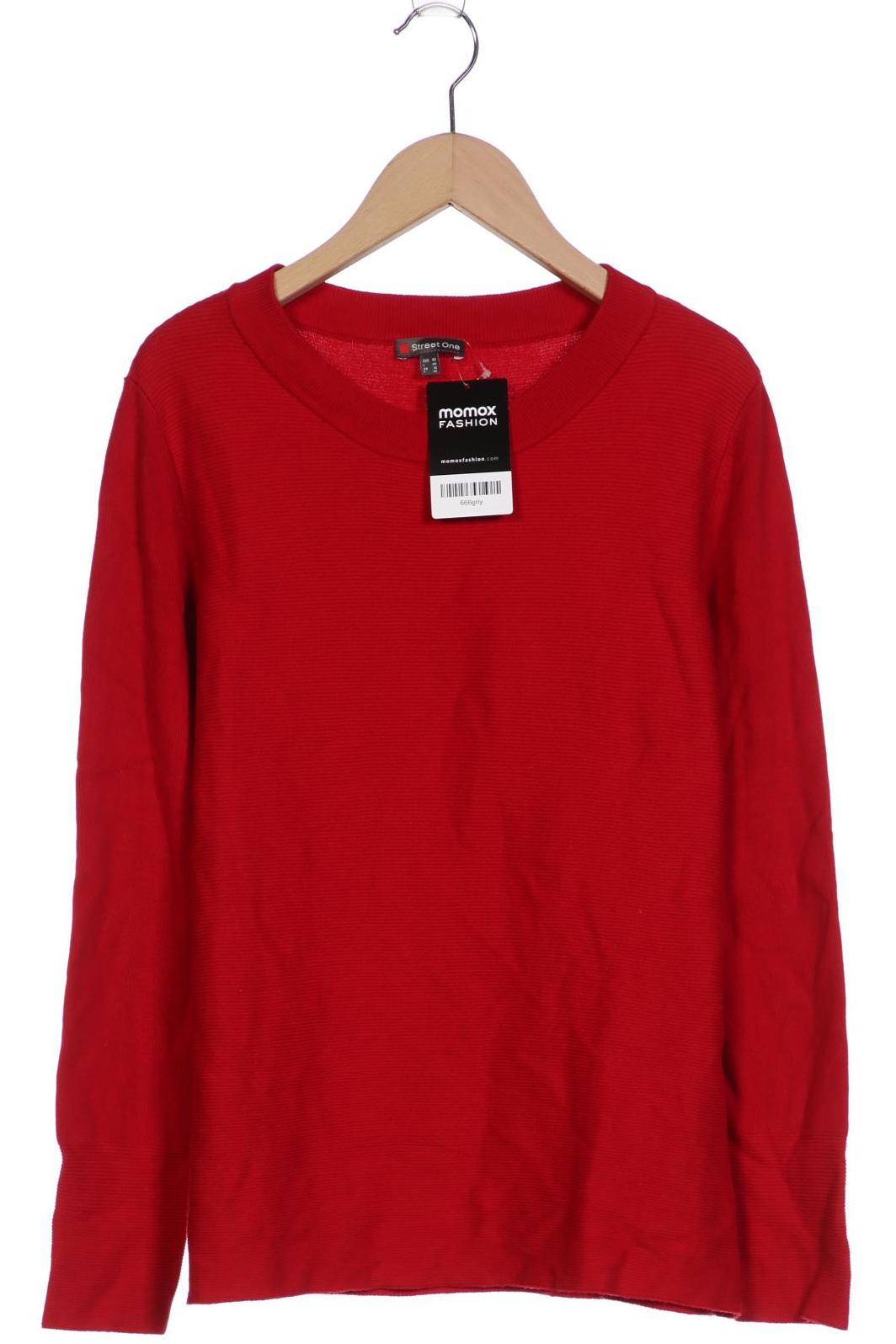 

Street One Damen Pullover, rot, Gr. 40