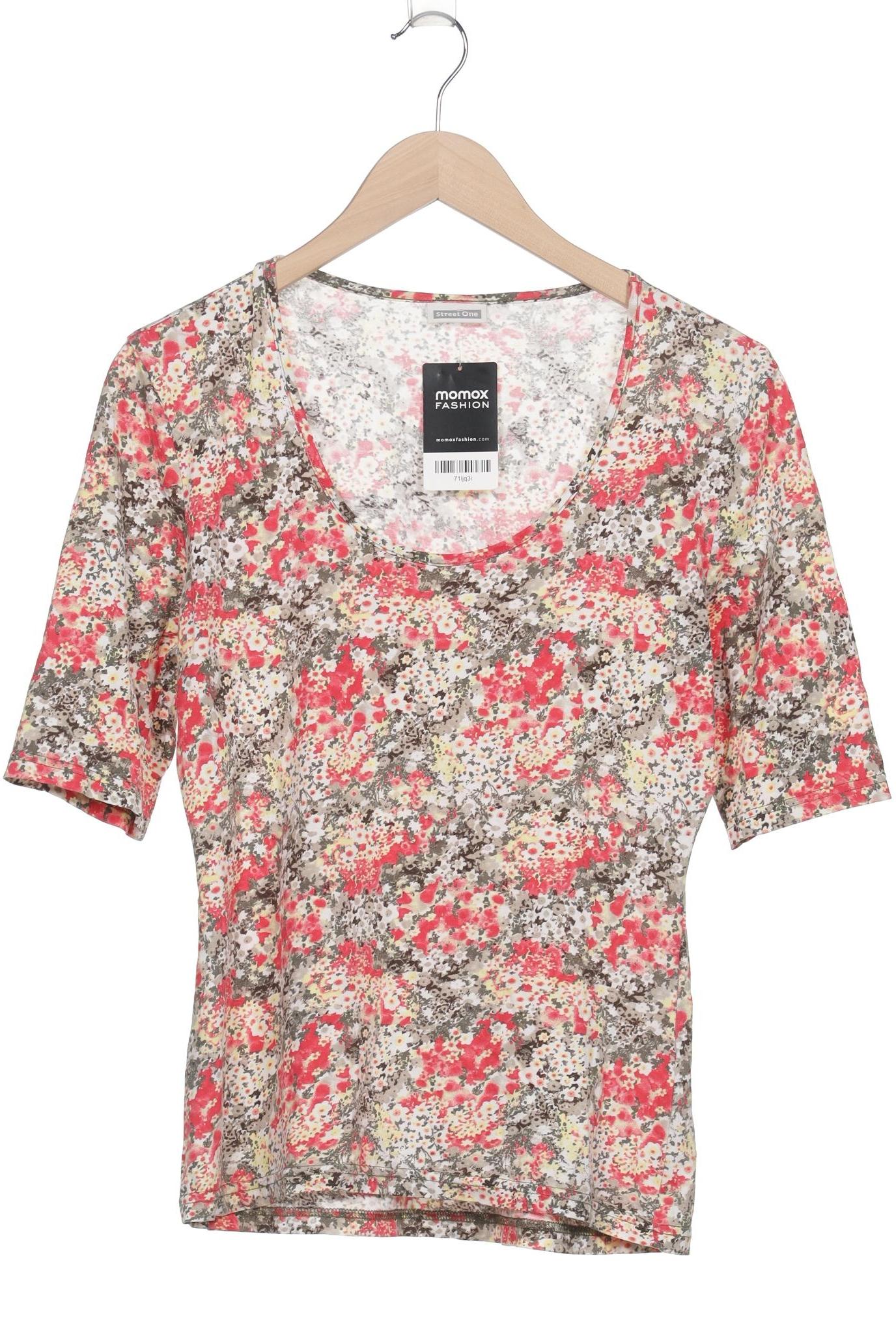 

Street One Damen T-Shirt, mehrfarbig, Gr. 42
