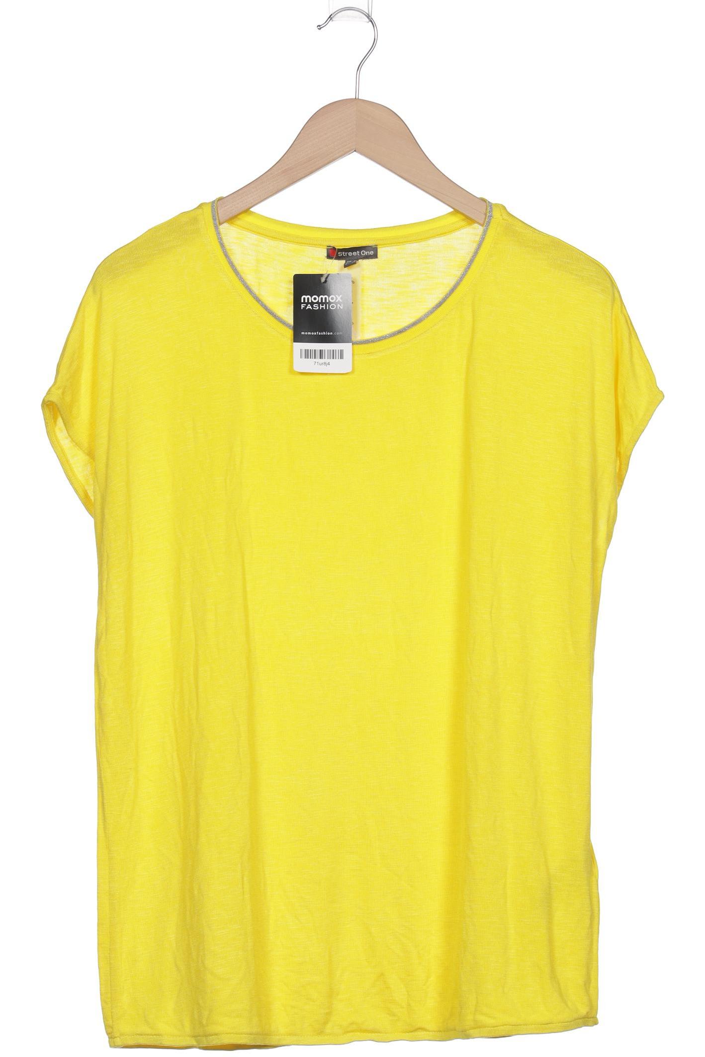 

Street One Damen T-Shirt, gelb, Gr. 44