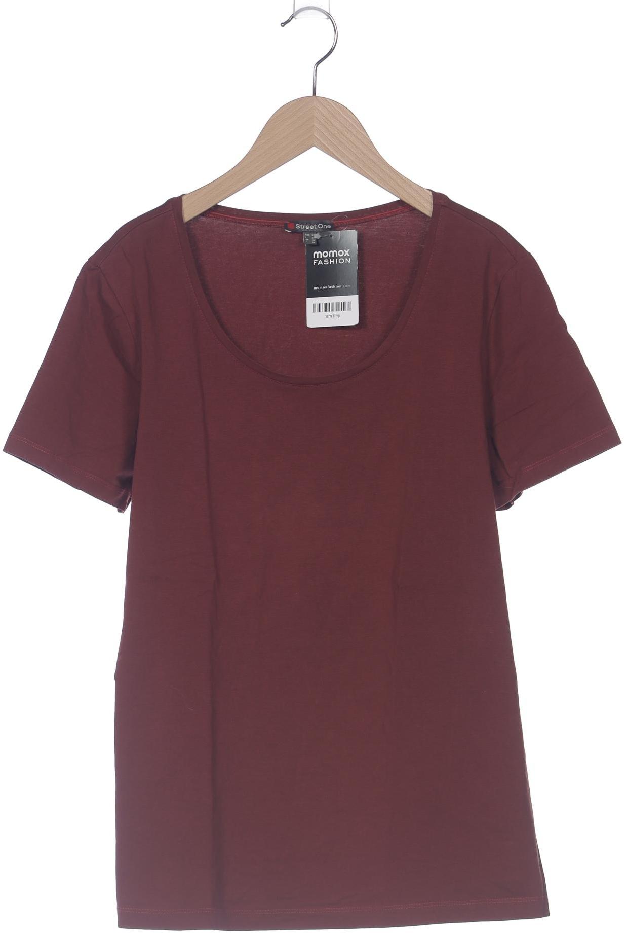 

Street One Damen T-Shirt, bordeaux, Gr. 44