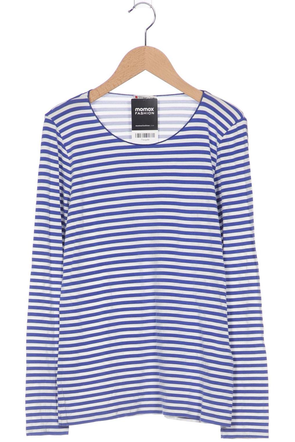 

Street One Damen Langarmshirt, blau, Gr. 38