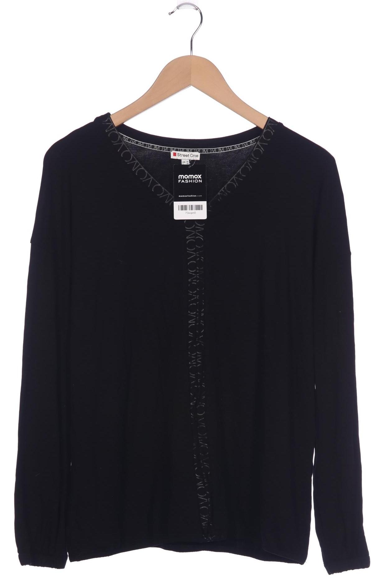

Street One Damen Langarmshirt, schwarz, Gr. 40