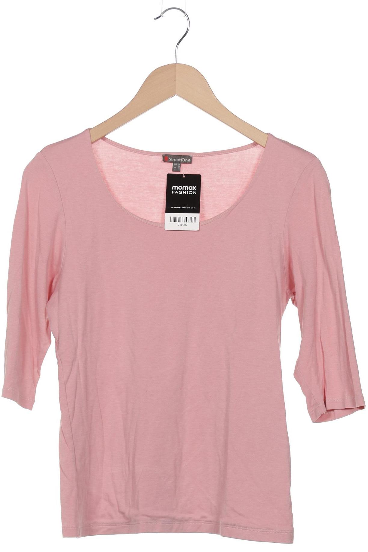 

Street One Damen Langarmshirt, pink, Gr. 38