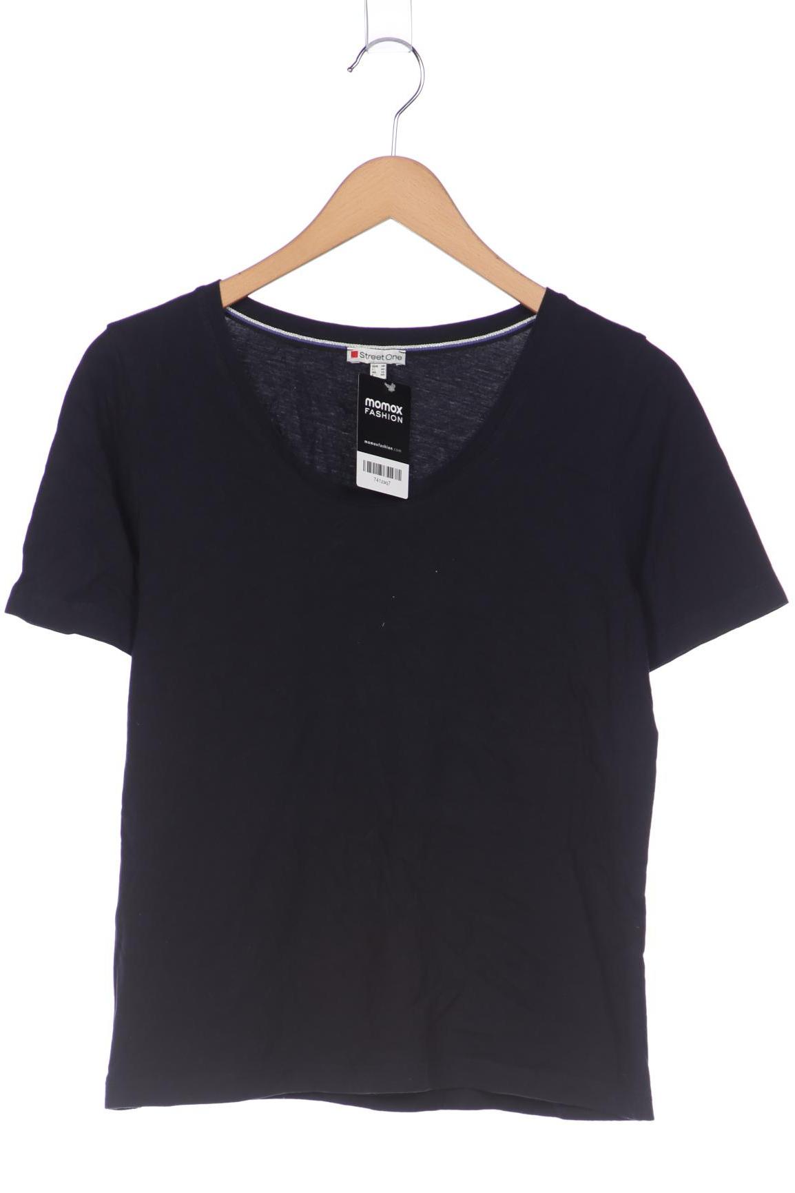 

Street One Damen T-Shirt, marineblau, Gr. 38
