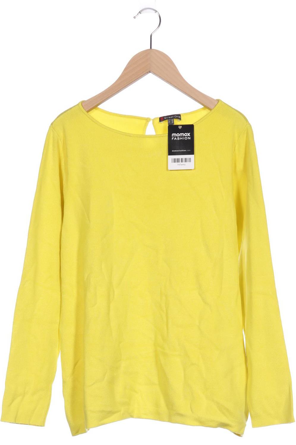 

Street One Damen Pullover, gelb, Gr. 40