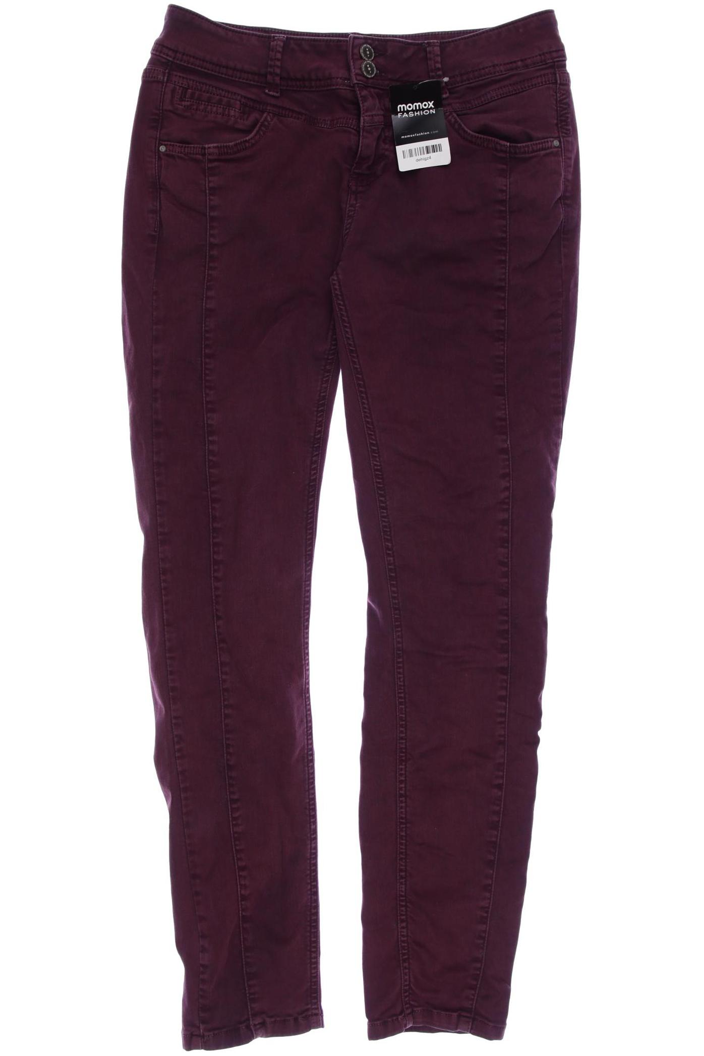 

Street One Damen Jeans, bordeaux, Gr. 27