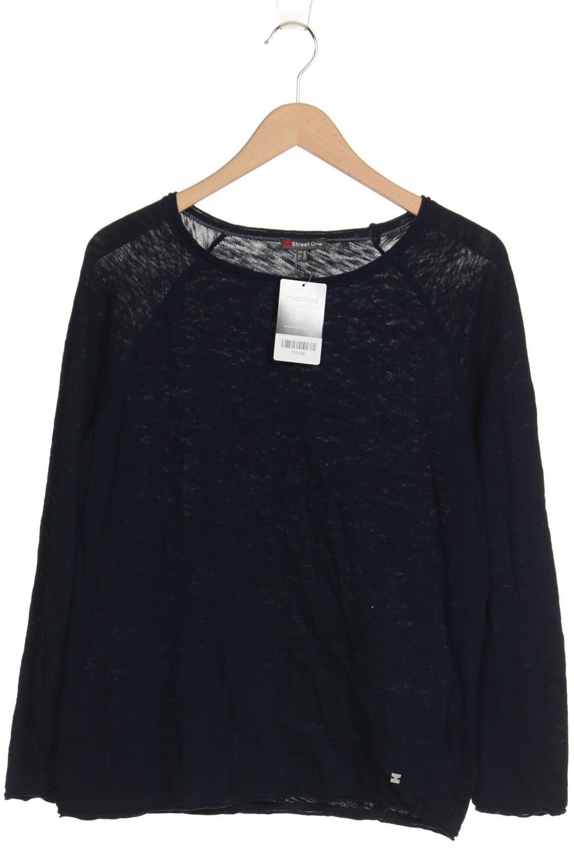 

Street One Damen Langarmshirt, marineblau, Gr. 42