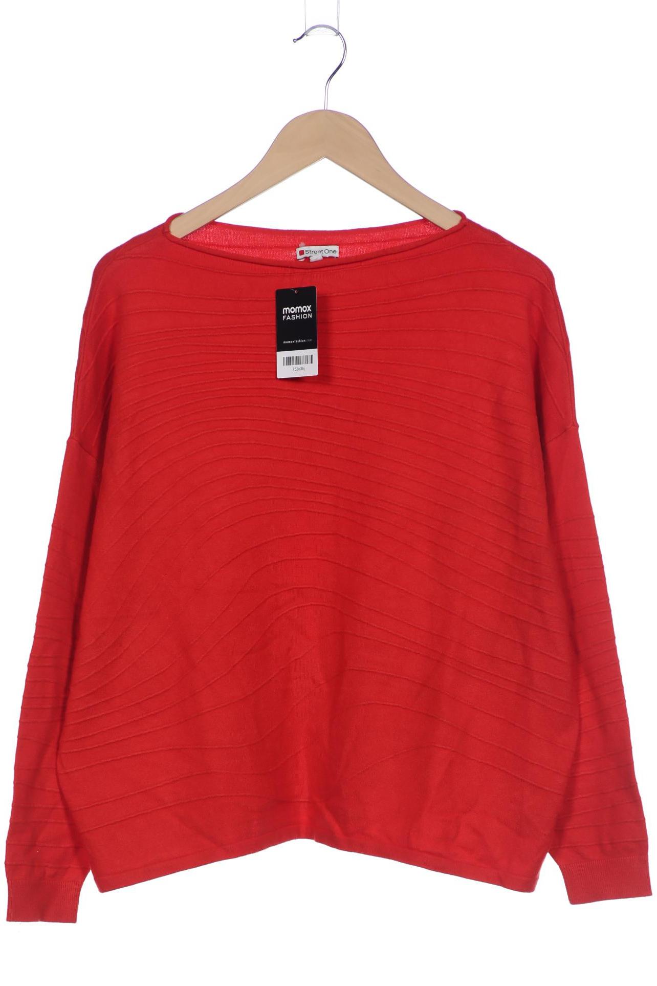 

Street One Damen Pullover, rot, Gr. 44