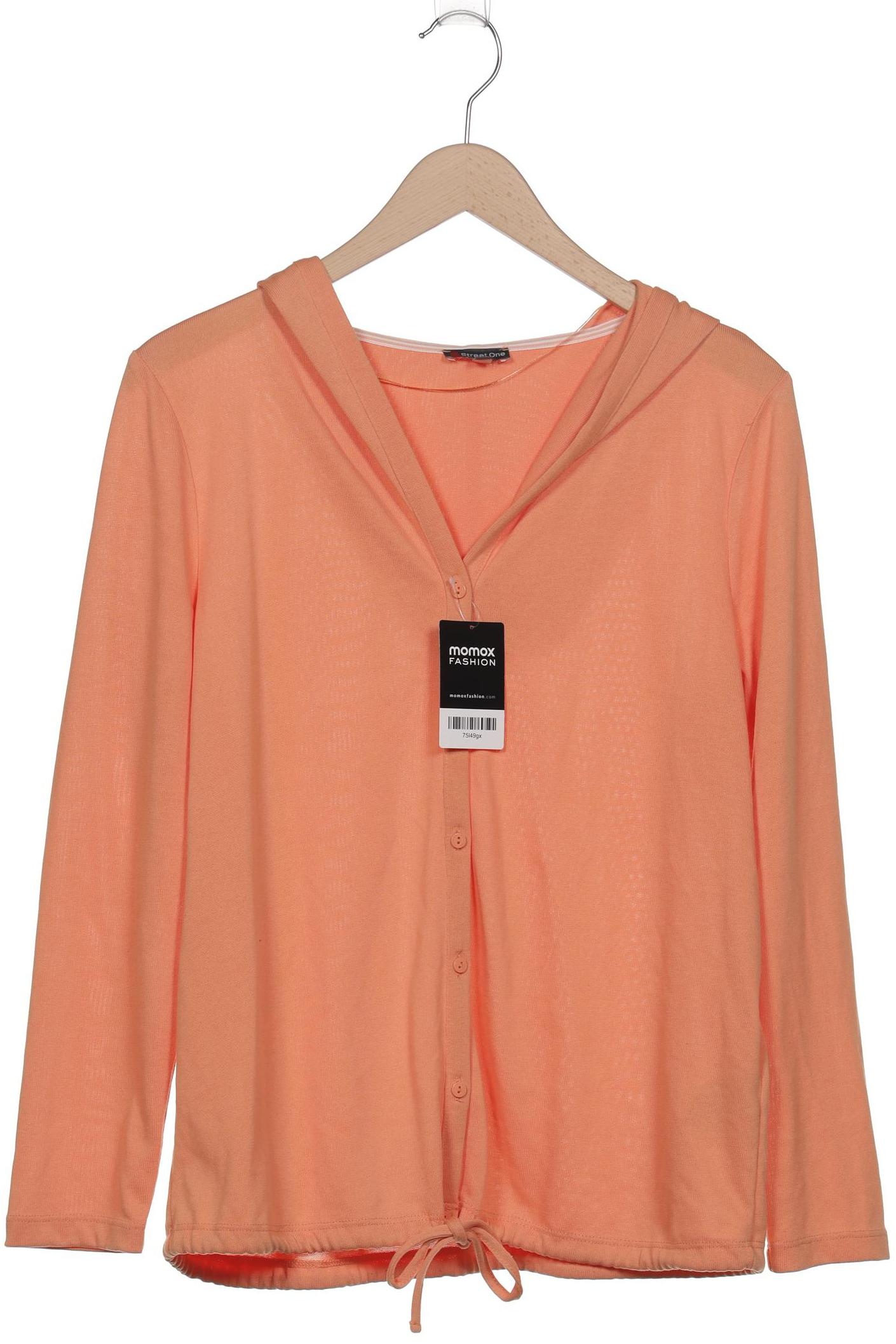 

Street One Damen Strickjacke, orange, Gr. 42