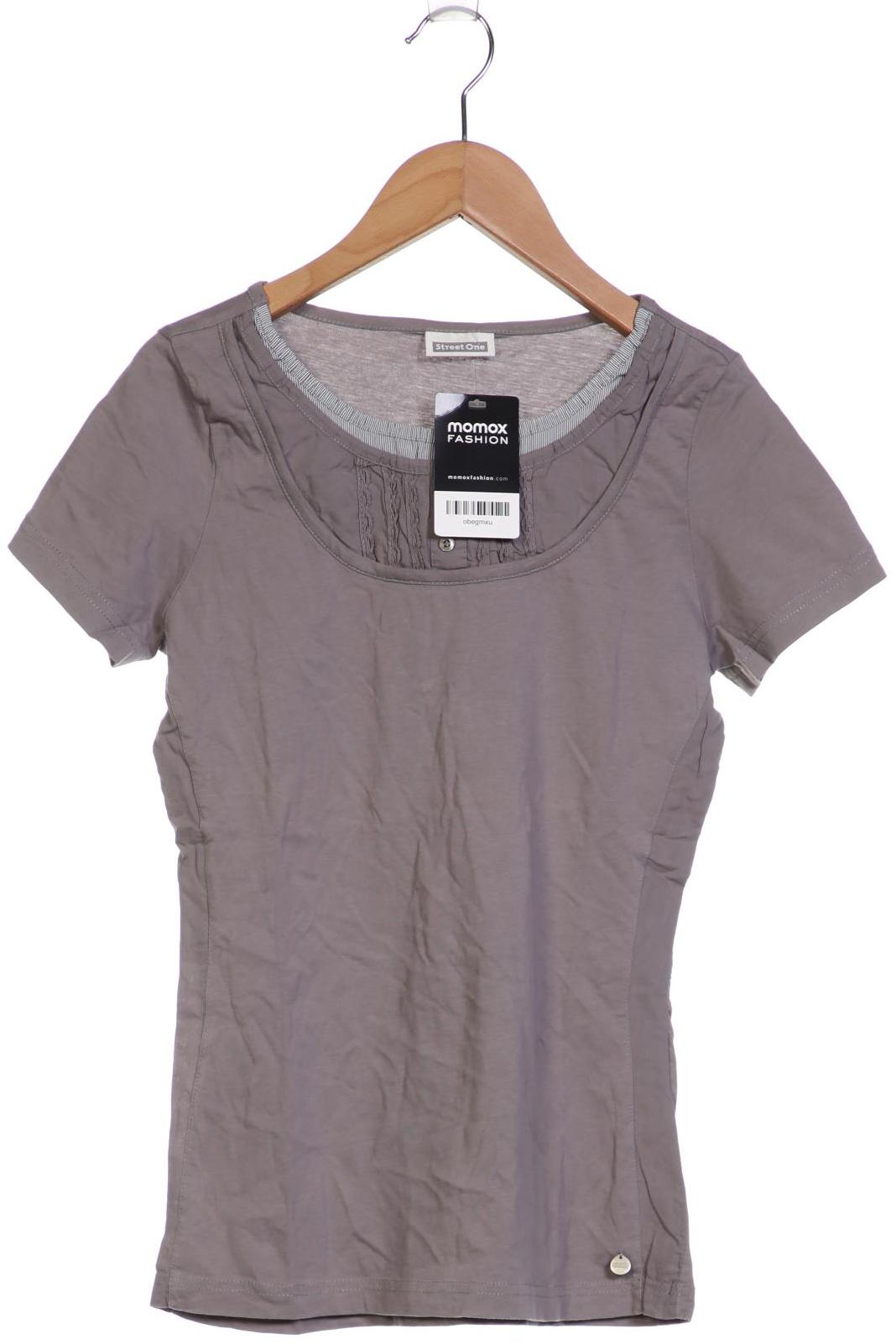

Street One Damen T-Shirt, grau, Gr. 36