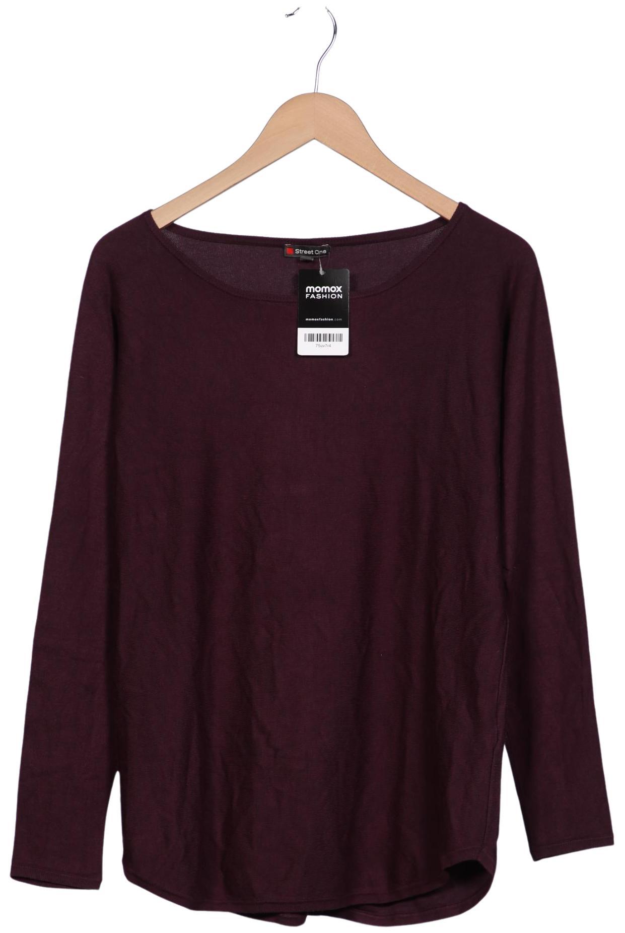 

Street One Damen Pullover, bordeaux, Gr. 40