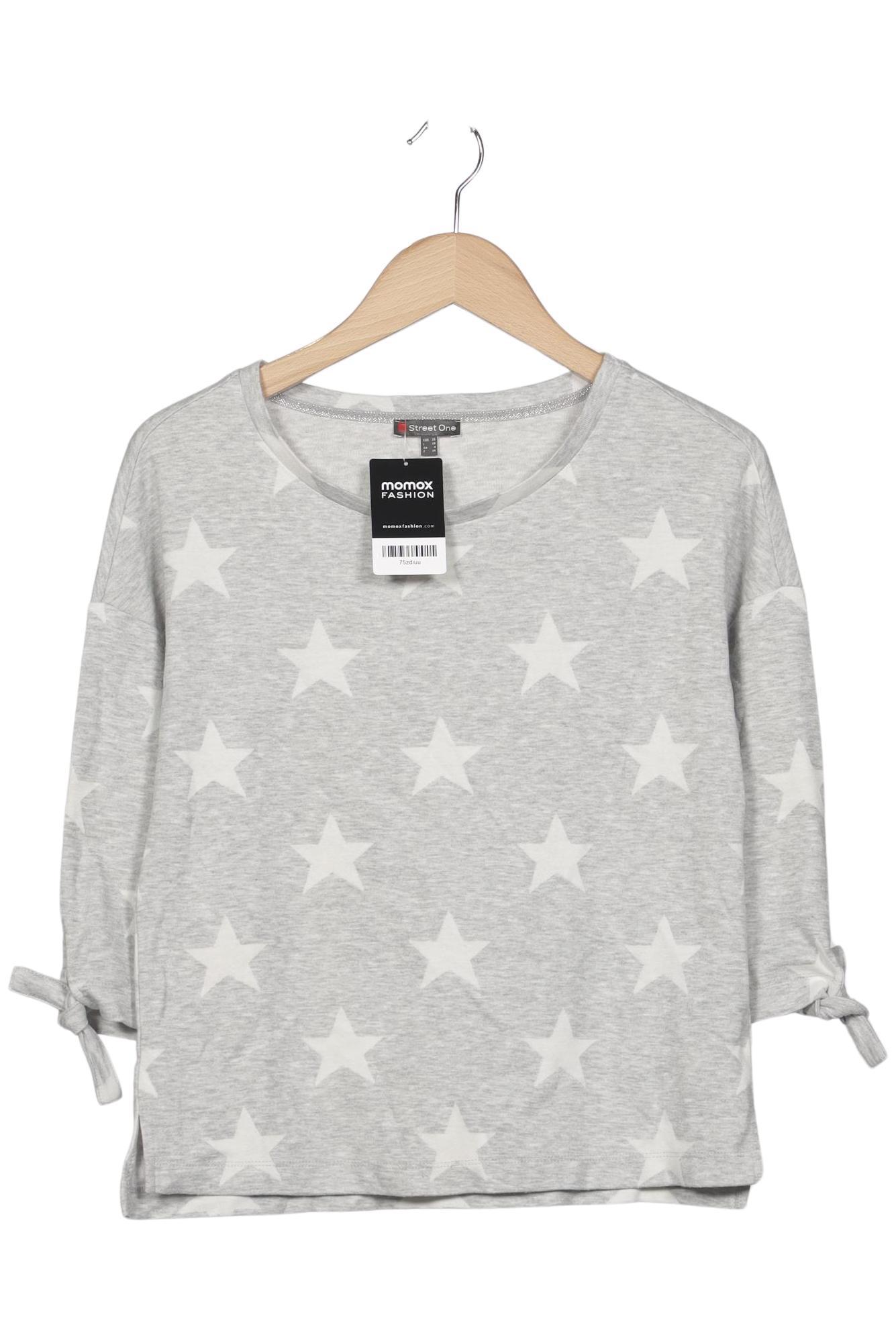 

Street One Damen Langarmshirt, grau, Gr. 34