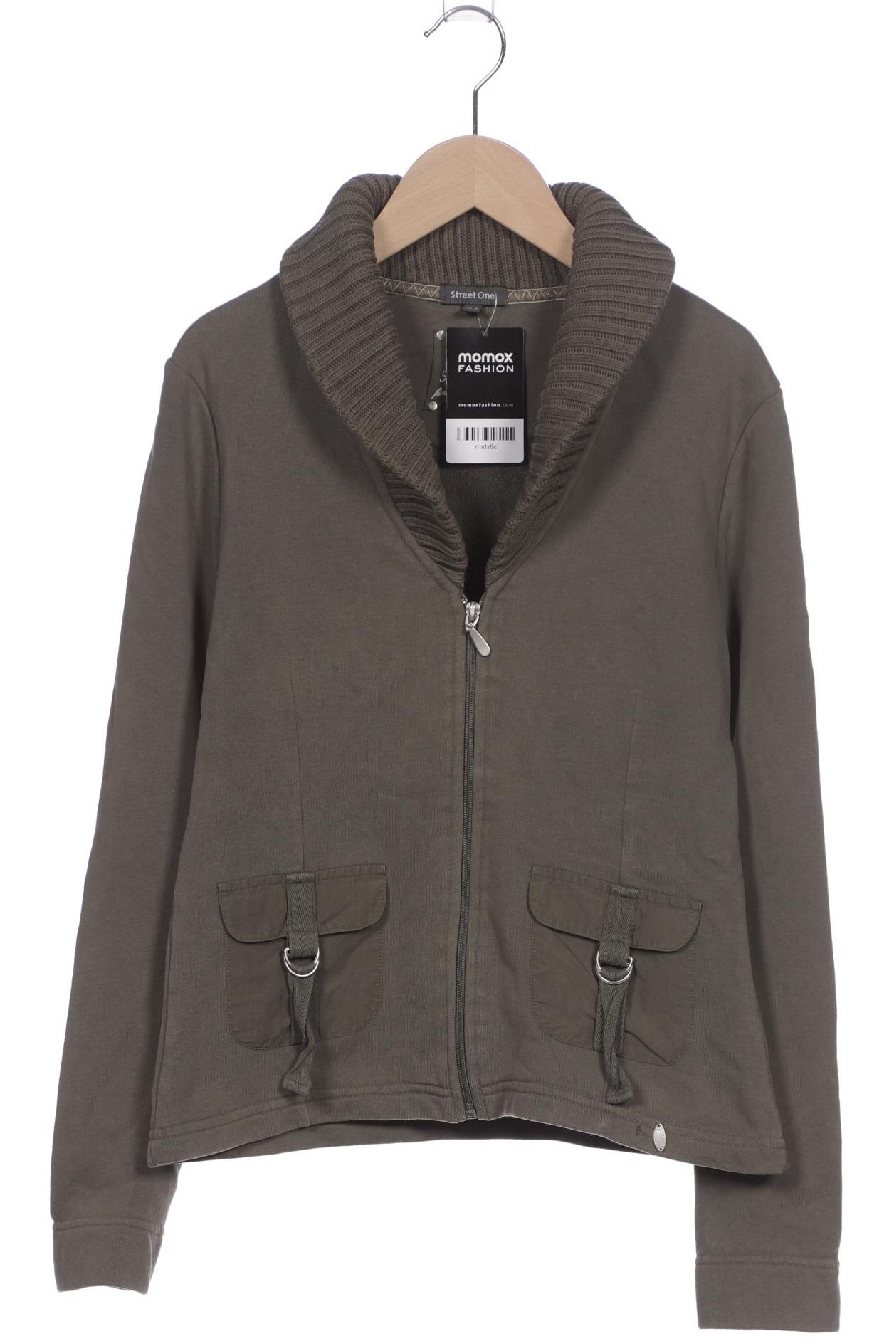 

Street One Damen Strickjacke, grün, Gr. 36