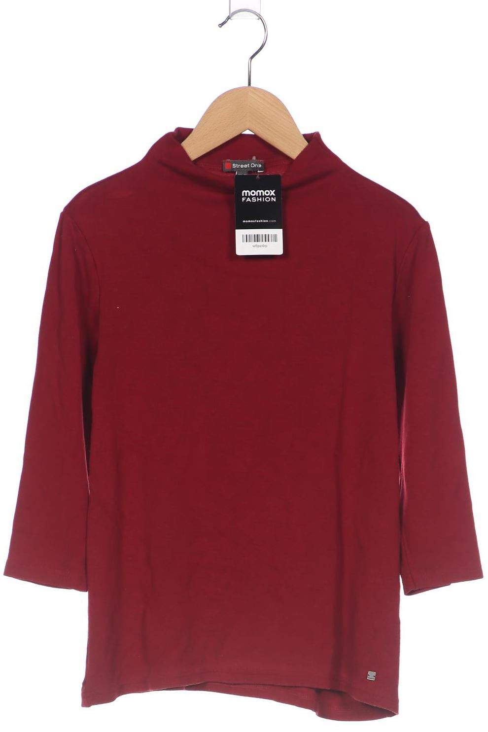 

Street One Damen Langarmshirt, rot, Gr. 36
