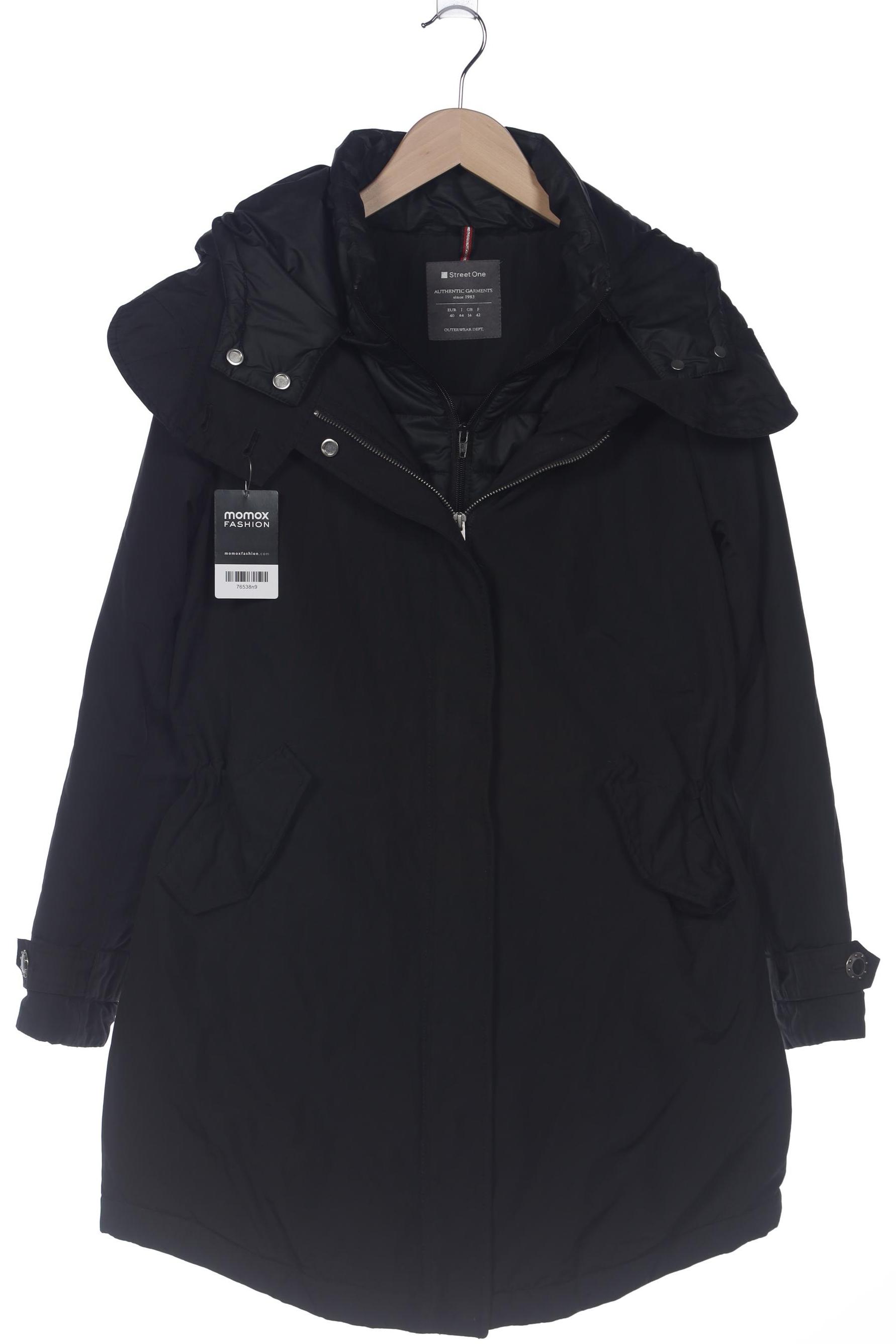 

Street One Damen Mantel, schwarz, Gr. 40