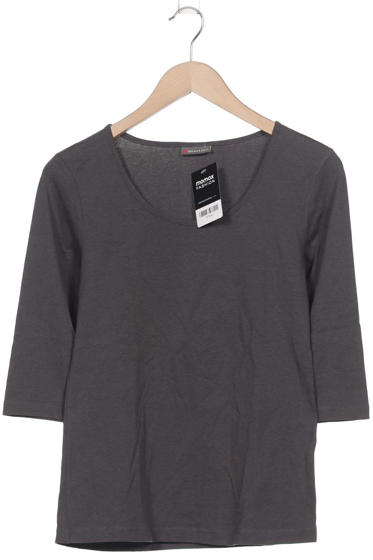 

Street One Damen Langarmshirt, grau, Gr. 38