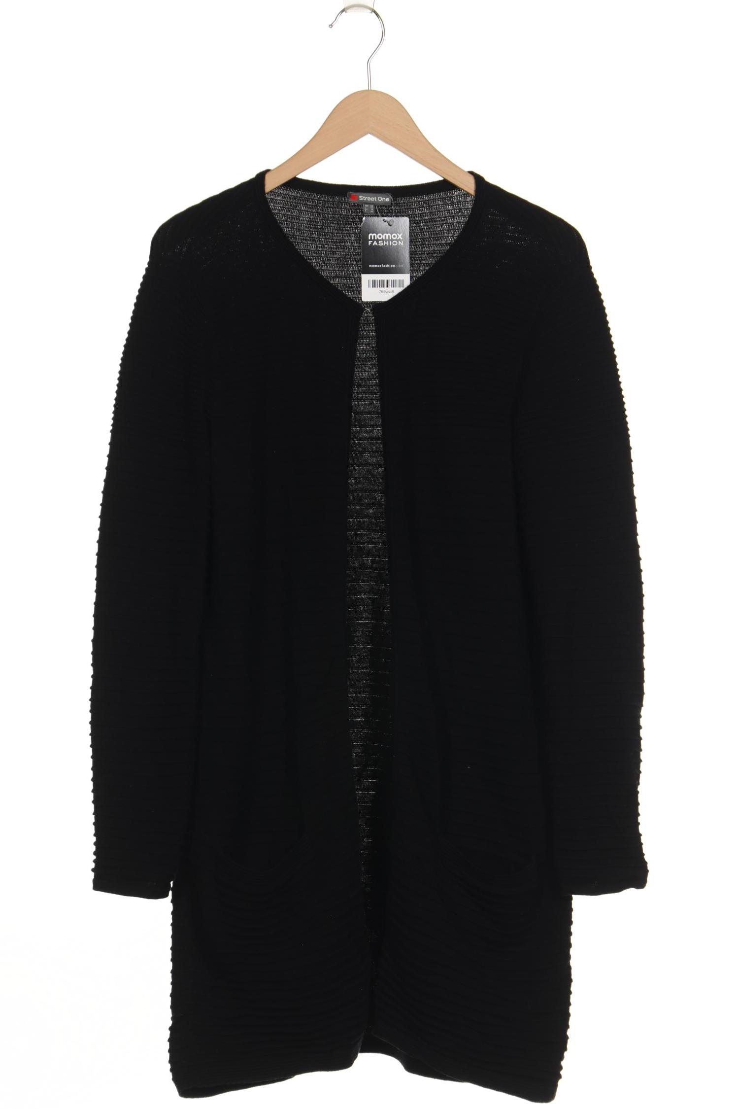 

Street One Damen Strickjacke, schwarz, Gr. 40