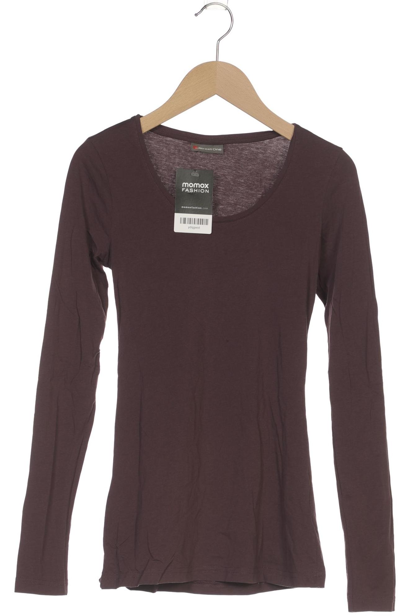 

Street One Damen Langarmshirt, flieder, Gr. 34