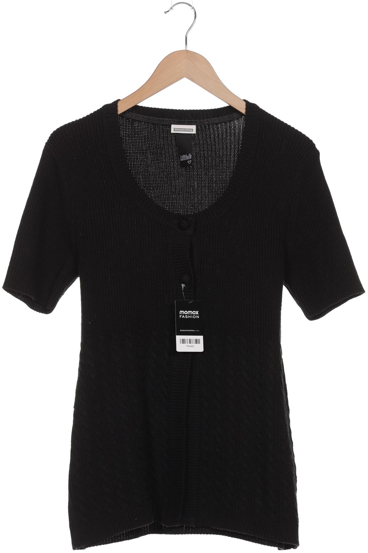 

Street One Damen Strickjacke, schwarz, Gr. 44