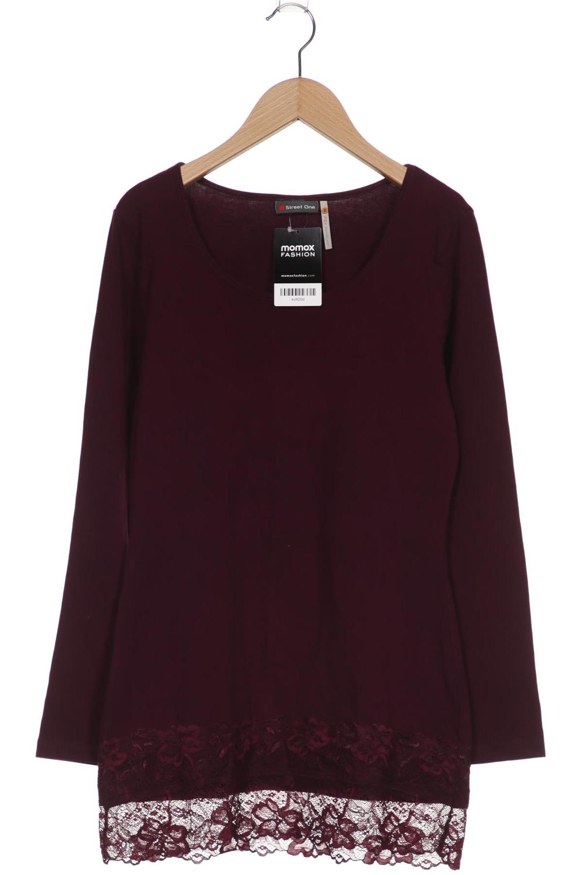 

Street One Damen Langarmshirt, bordeaux
