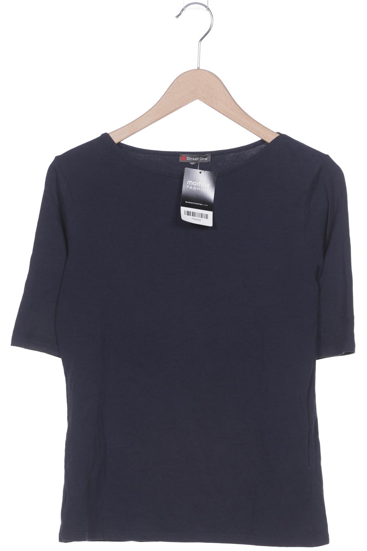 

Street One Damen T-Shirt, marineblau, Gr. 36
