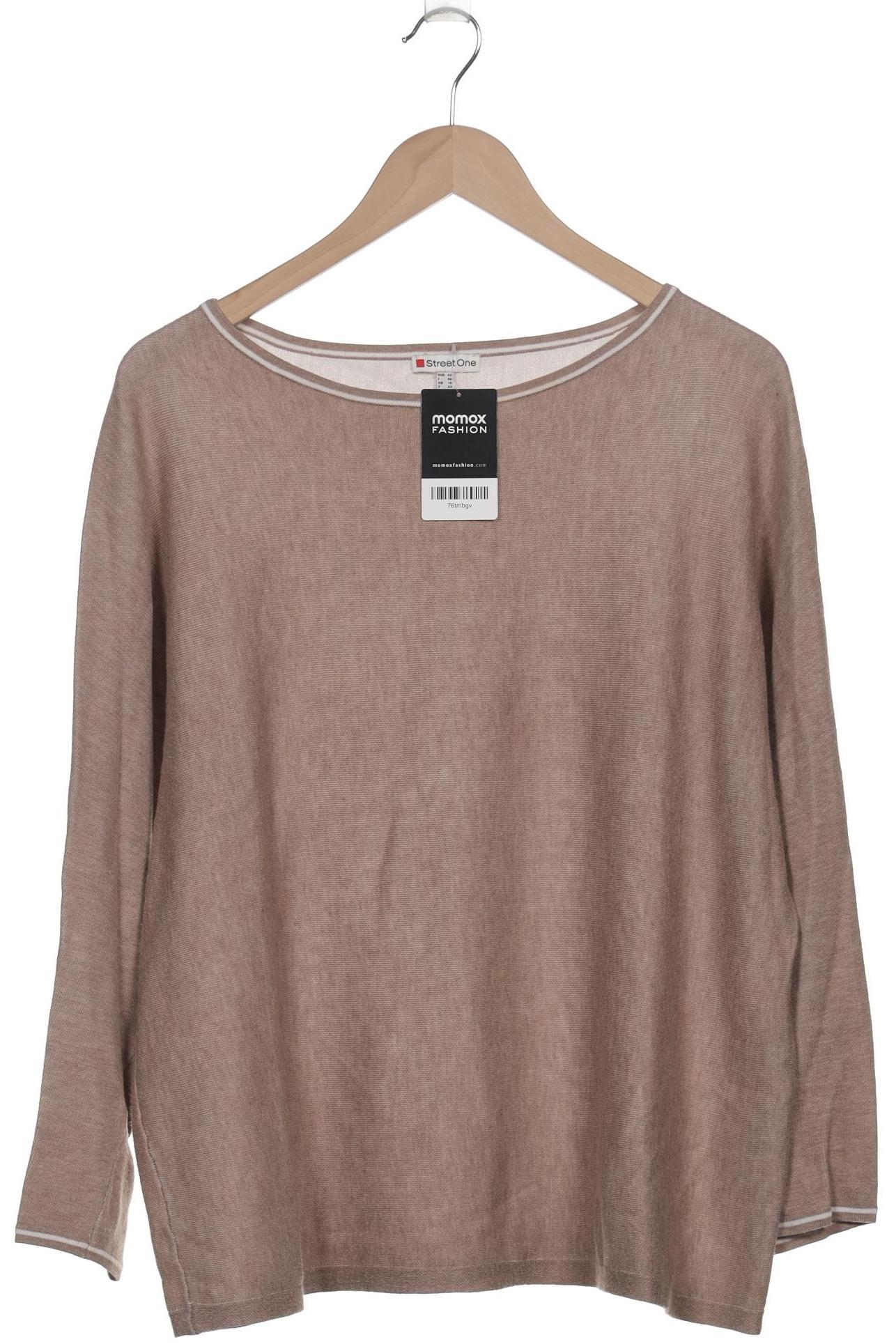

Street One Damen Pullover, beige, Gr. 42