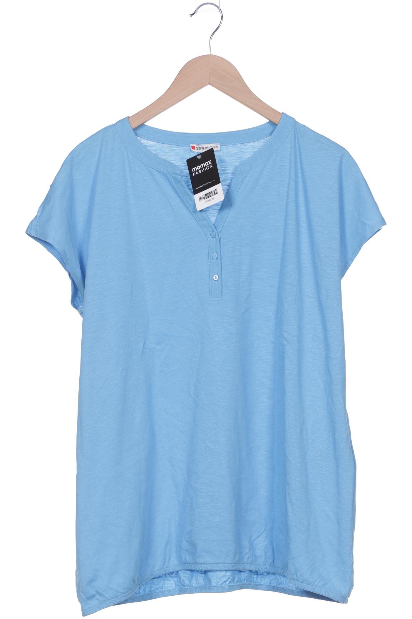 

Street One Damen T-Shirt, blau, Gr. 44