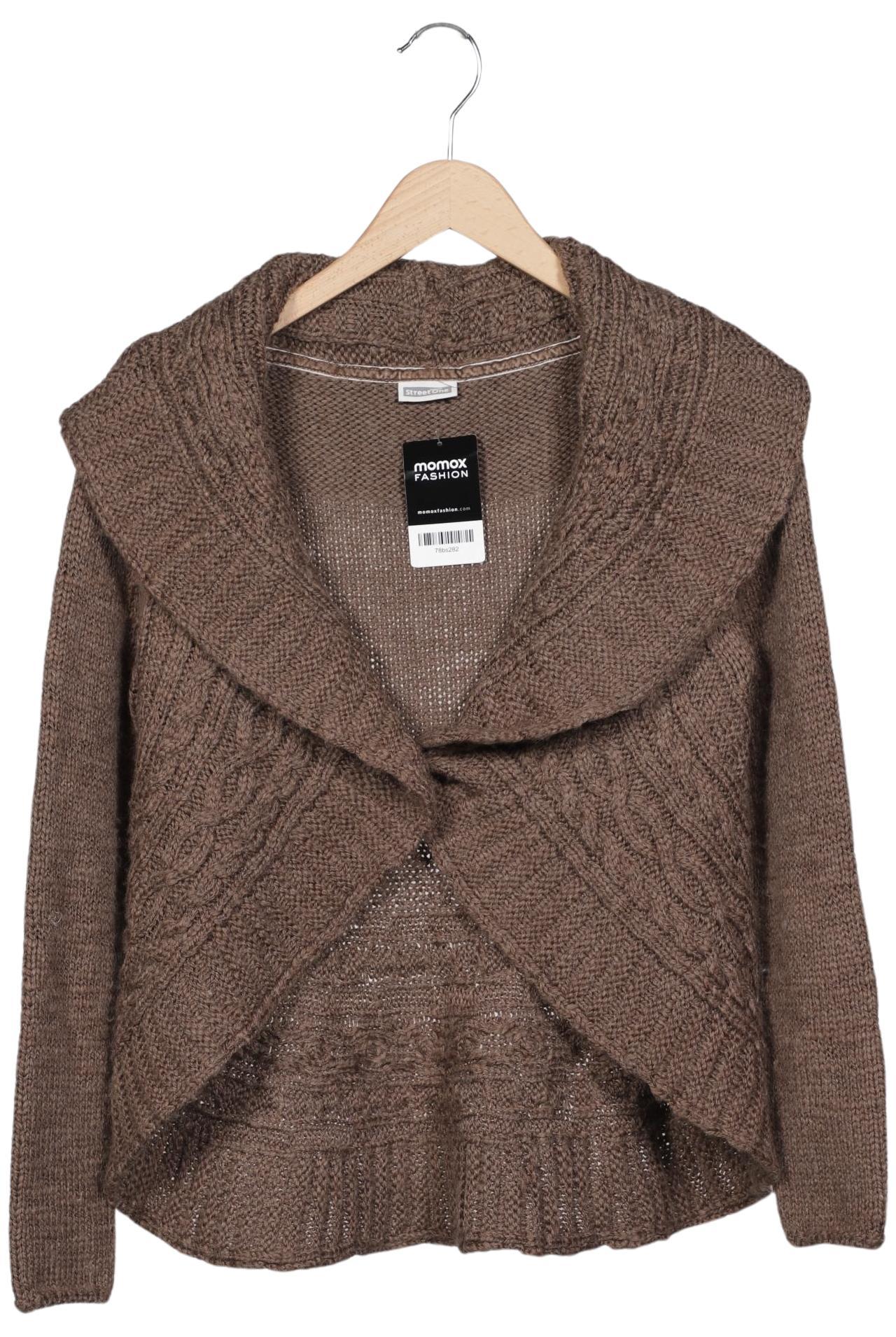 

Street One Damen Strickjacke, braun, Gr. 42