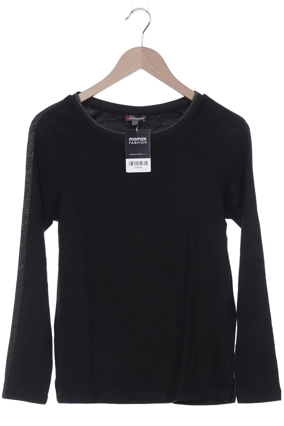 

Street One Damen Langarmshirt, schwarz, Gr. 34