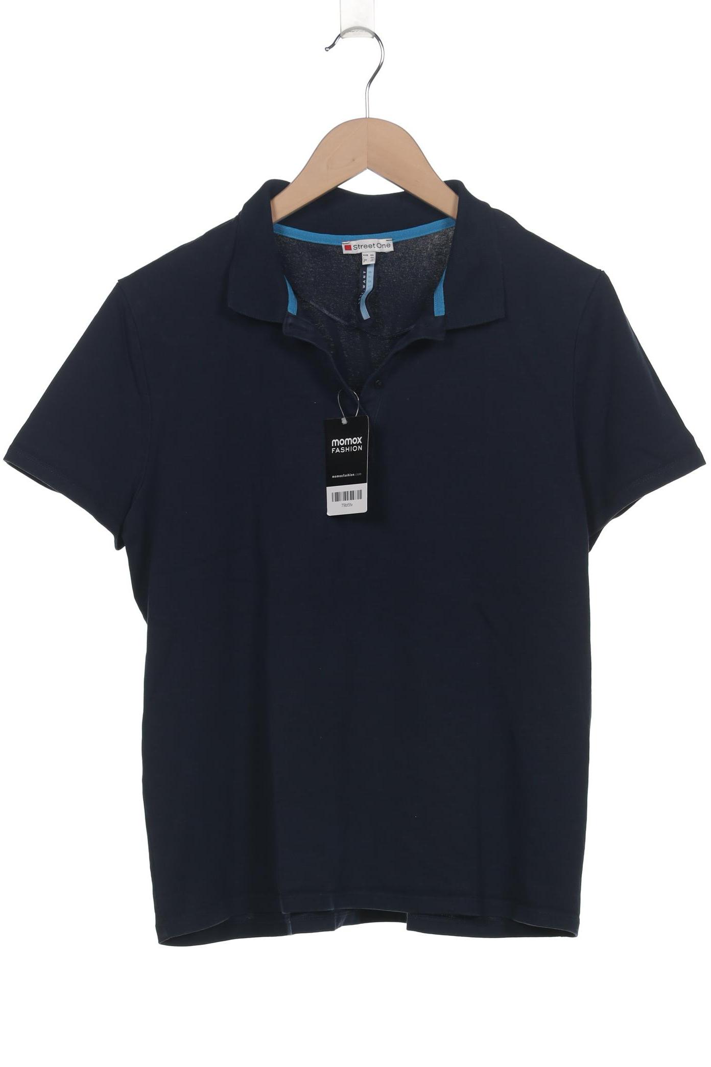 

Street One Damen Poloshirt, marineblau, Gr. 44