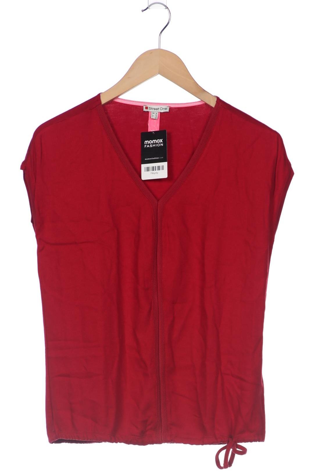 

Street One Damen T-Shirt, rot, Gr. 36