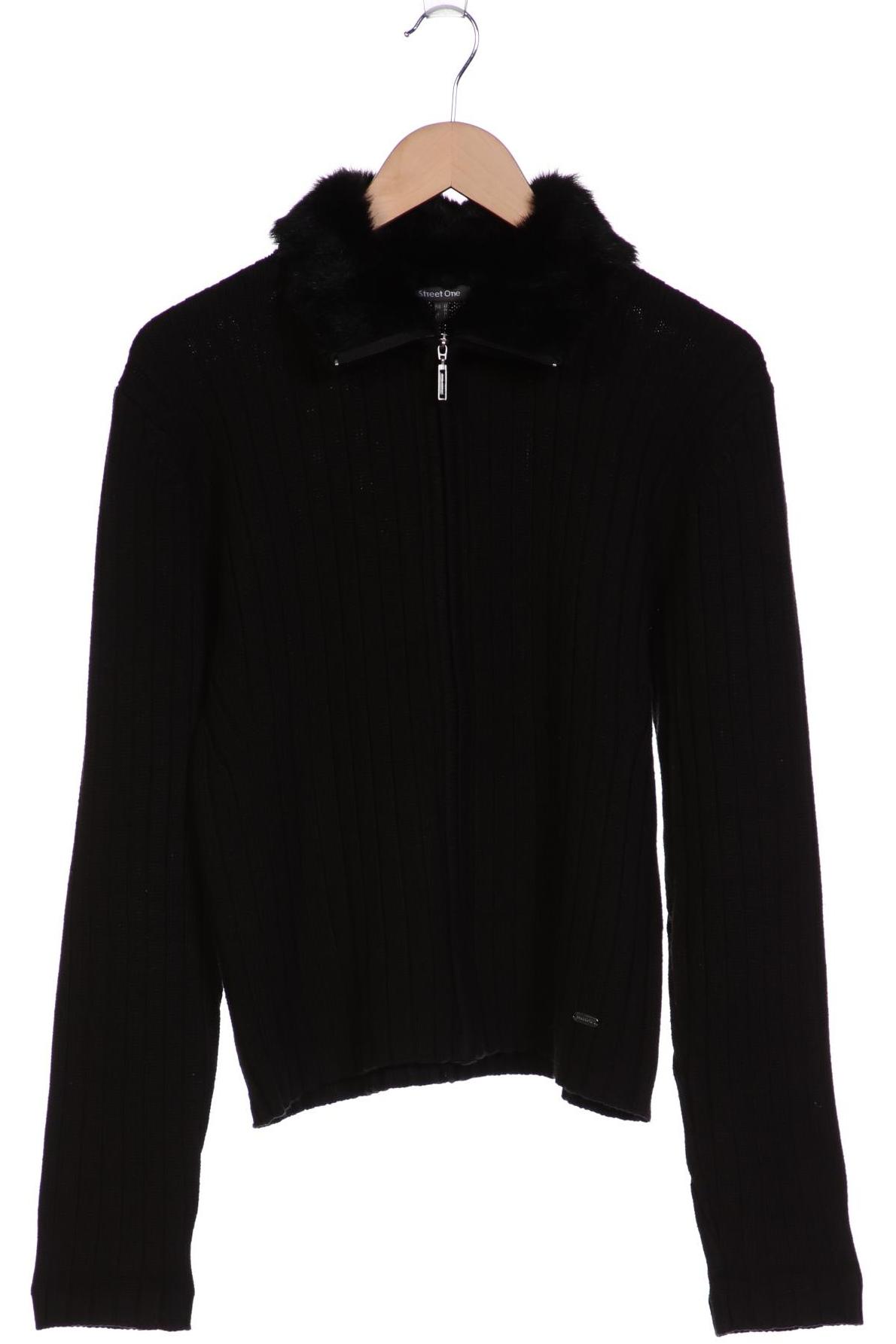 

Street One Damen Strickjacke, schwarz, Gr. 42