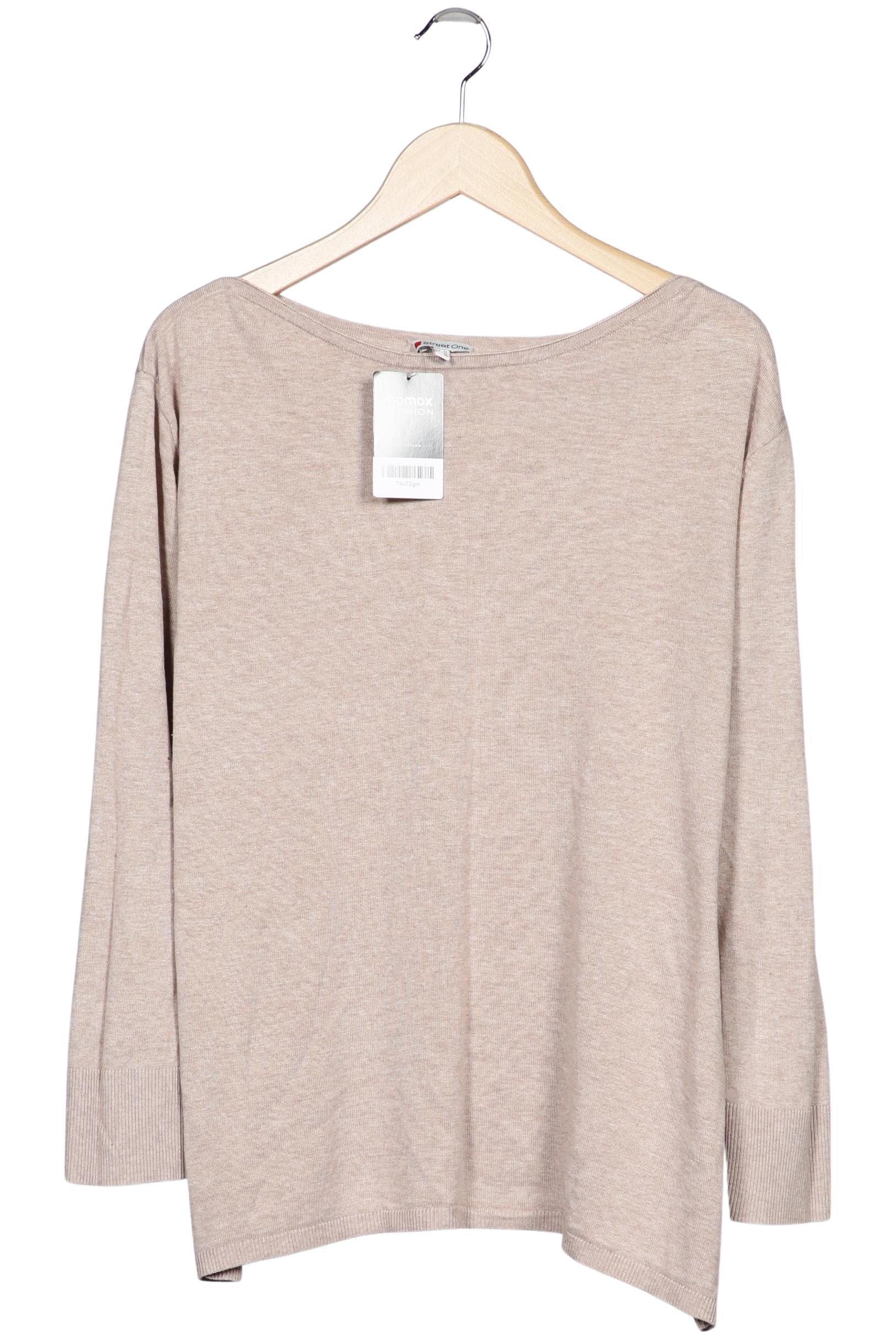 

Street One Damen Pullover, beige, Gr. 46