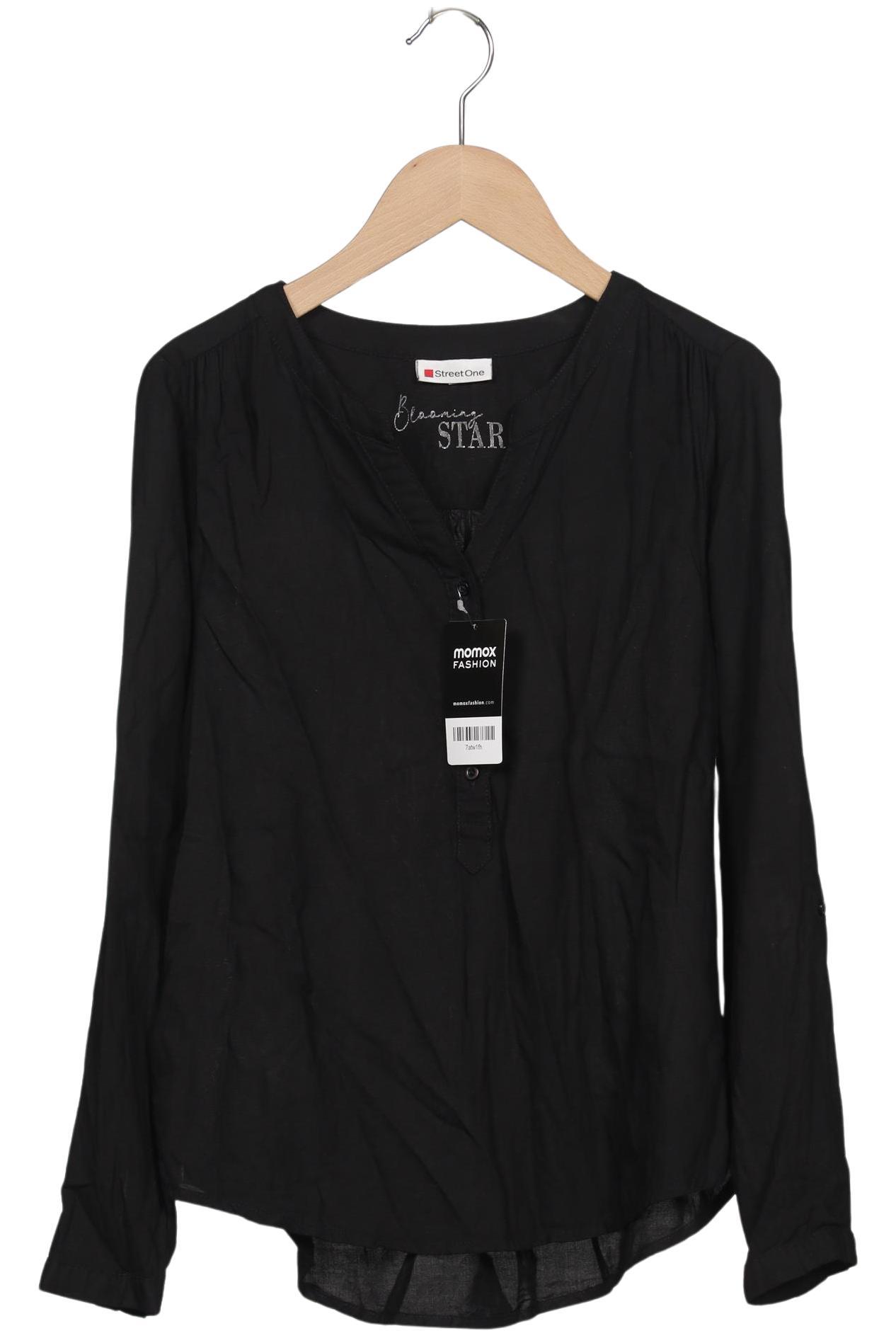 

Street One Damen Bluse, schwarz, Gr. 34