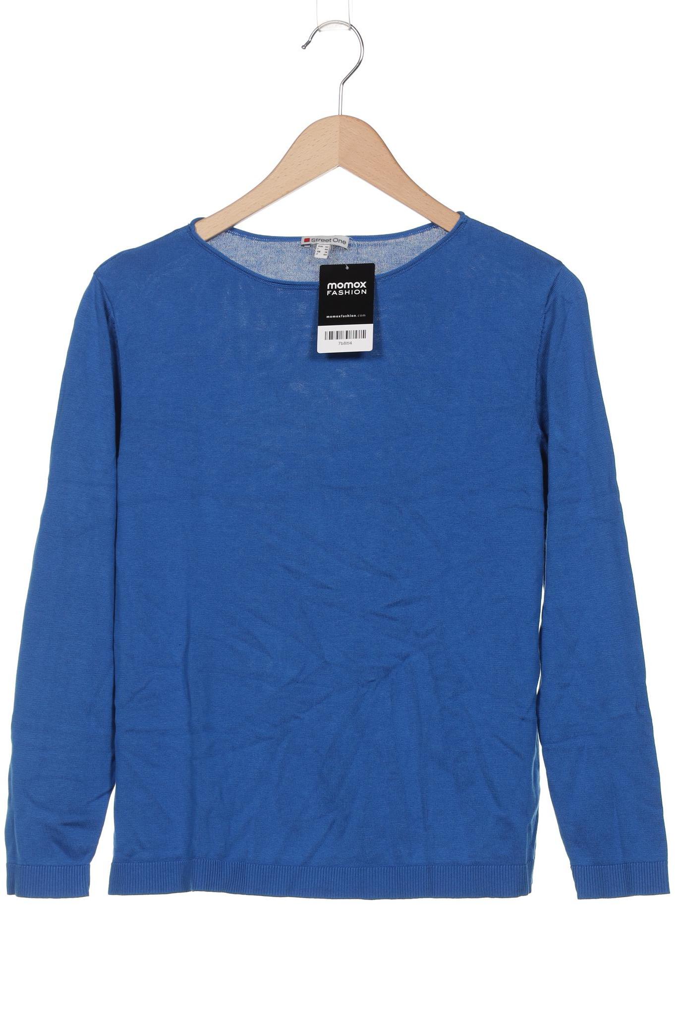 

Street One Damen Pullover, blau, Gr. 42