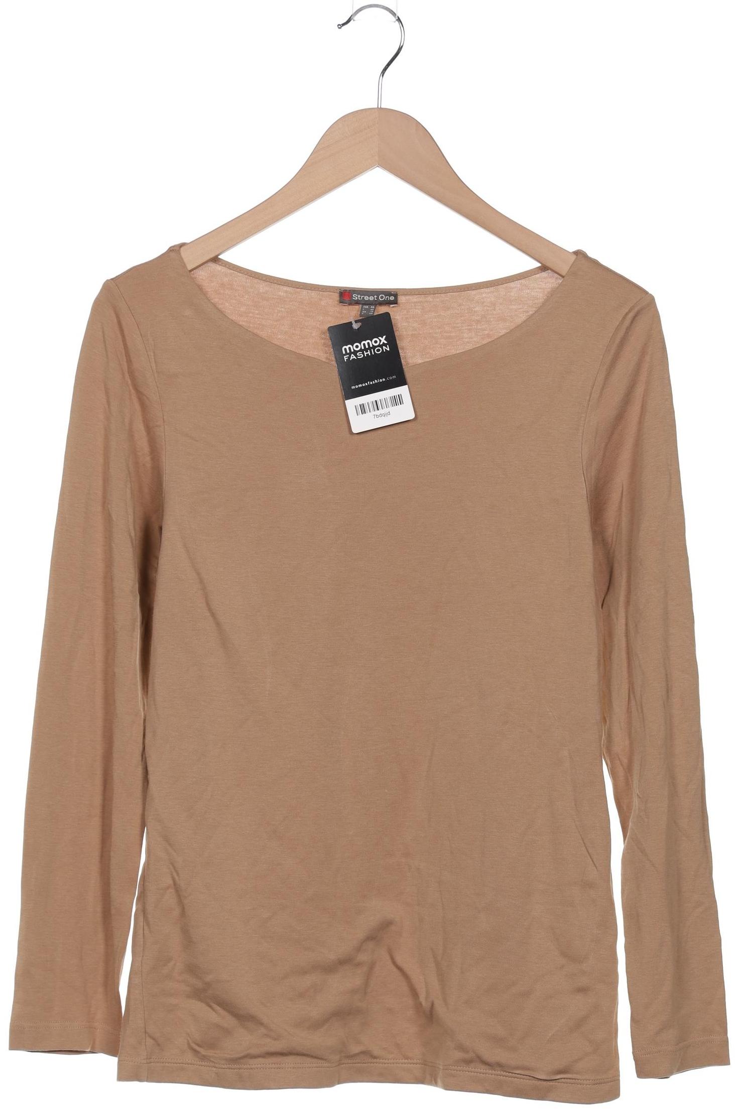 

Street One Damen Langarmshirt, beige, Gr. 40