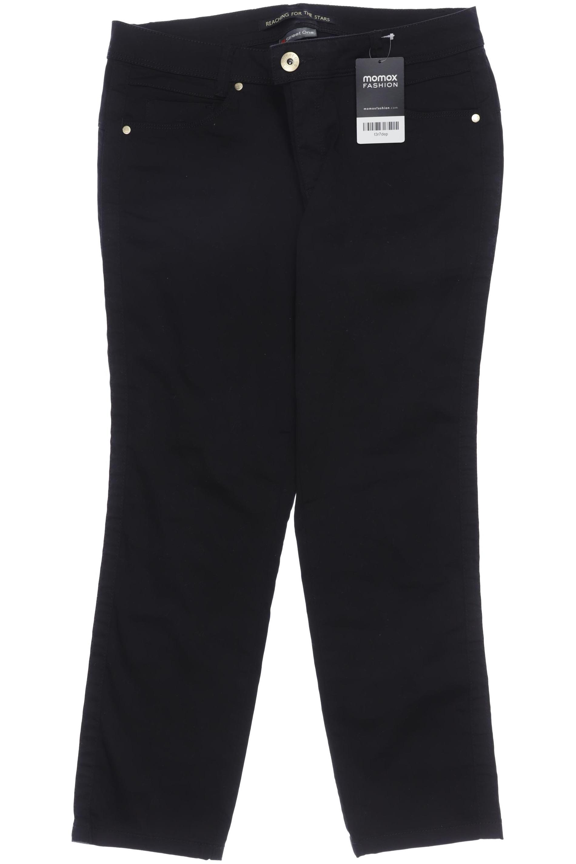 

Street One Damen Stoffhose, schwarz, Gr. 38