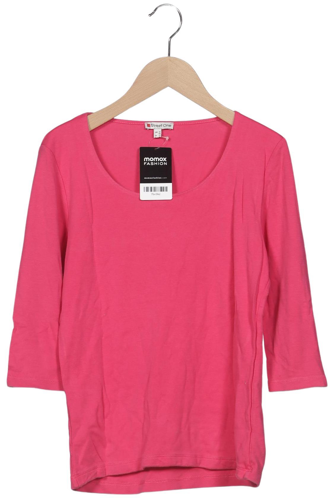 

Street One Damen Langarmshirt, pink, Gr. 36