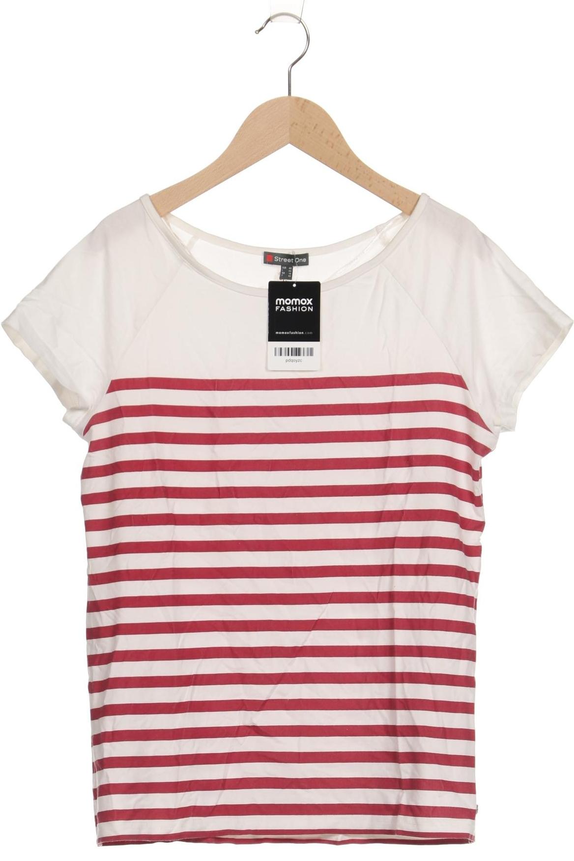 

Street One Damen T-Shirt, weiß, Gr. 40