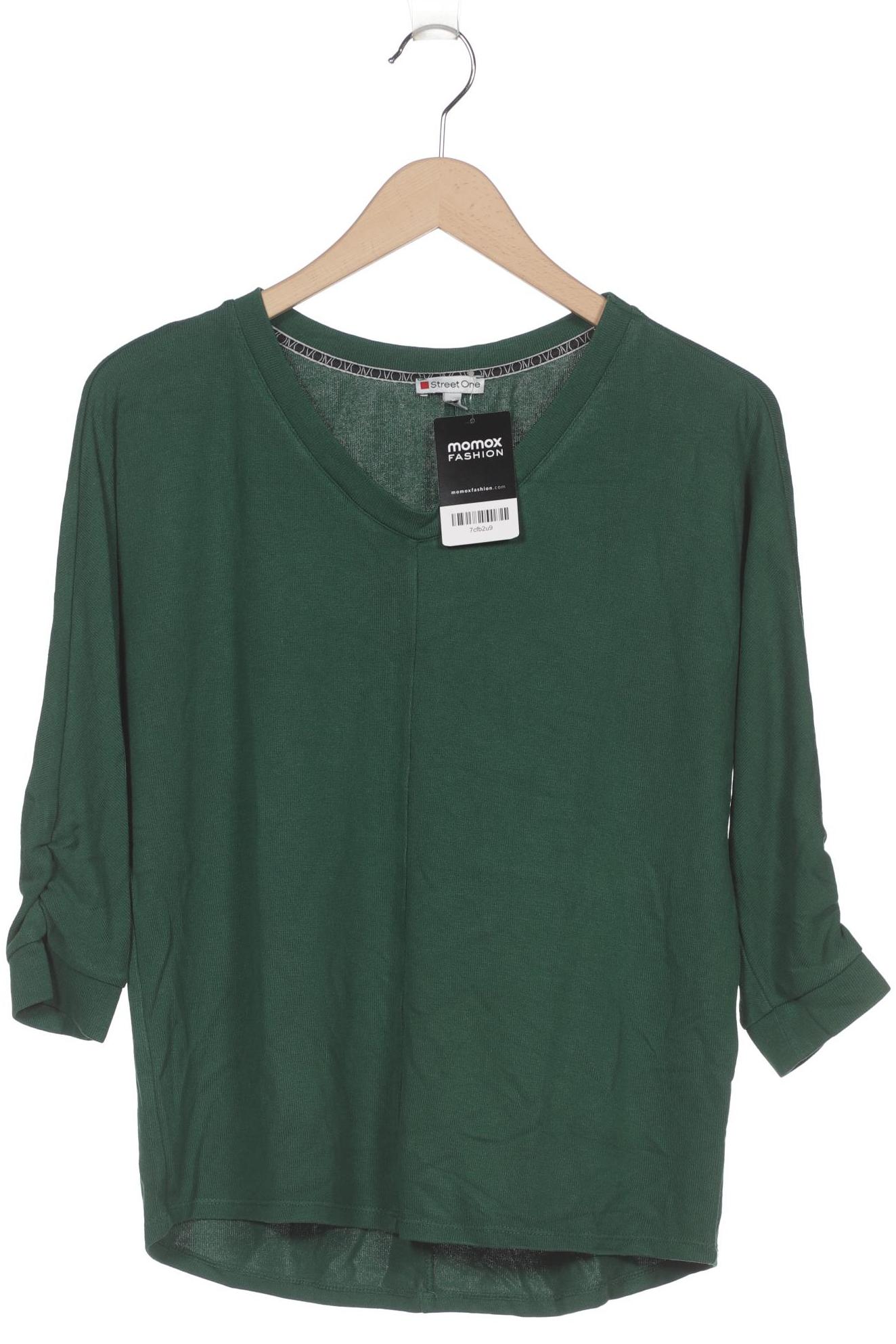 

Street One Damen Pullover, grün, Gr. 36