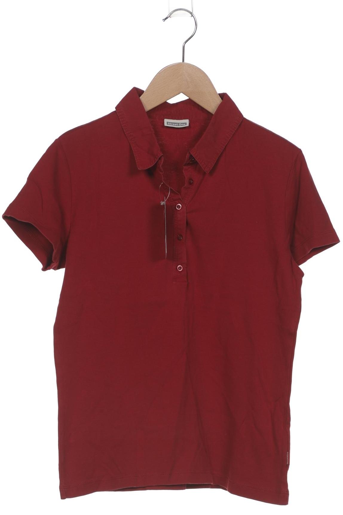 

Street One Damen Poloshirt, rot, Gr. 40