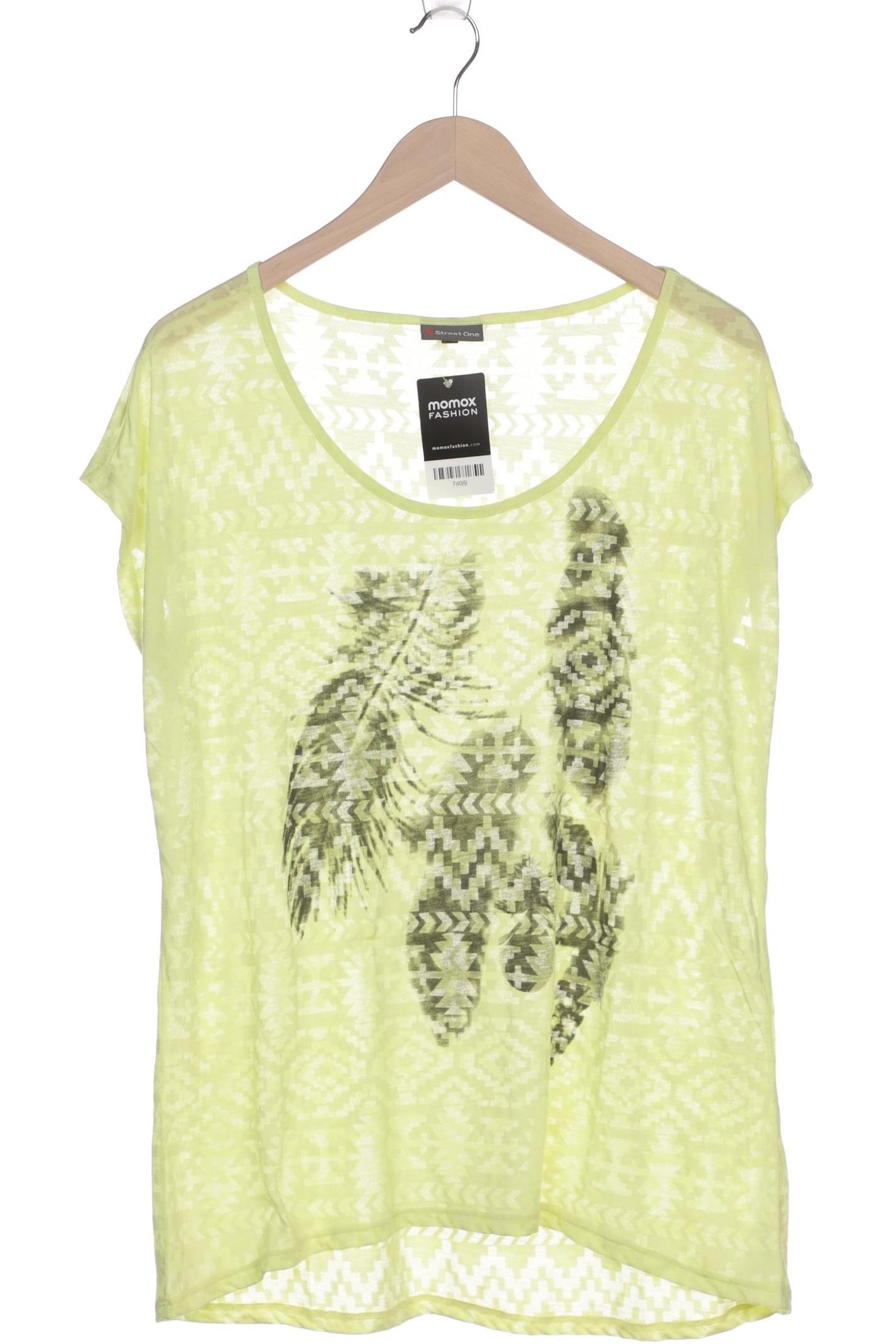 

Street One Damen T-Shirt, gelb, Gr. 44
